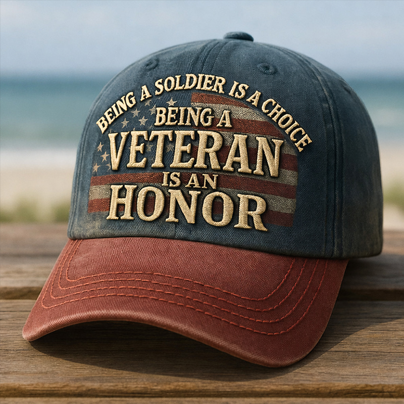 Veteran Is A Honor Casual Hat