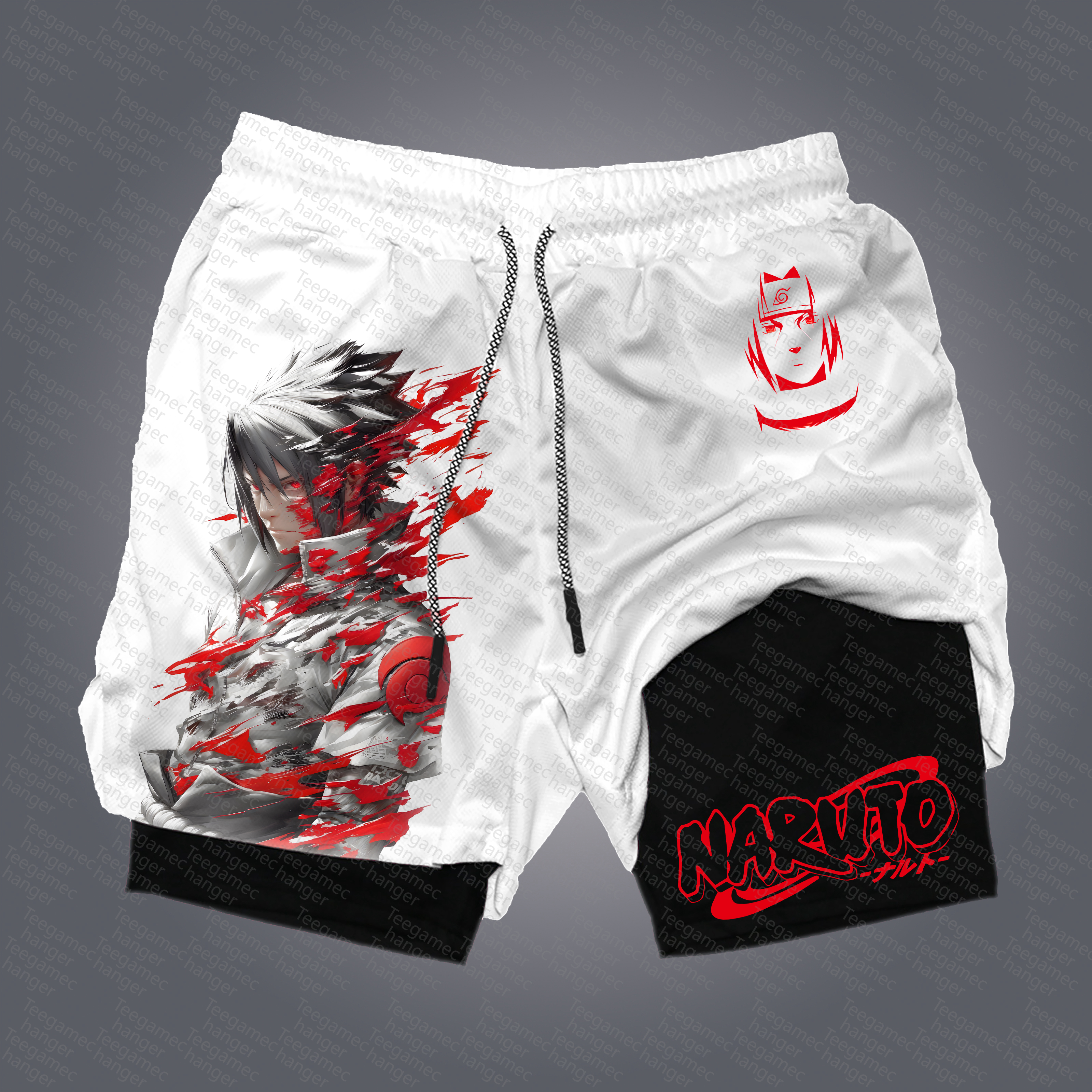 Unisex    Casual Anime Streetwear Gym Shorts