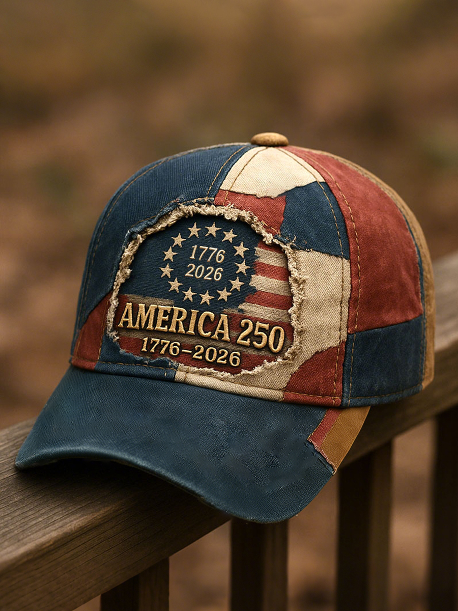 Unisex USA 250th Anniversary Print Hat