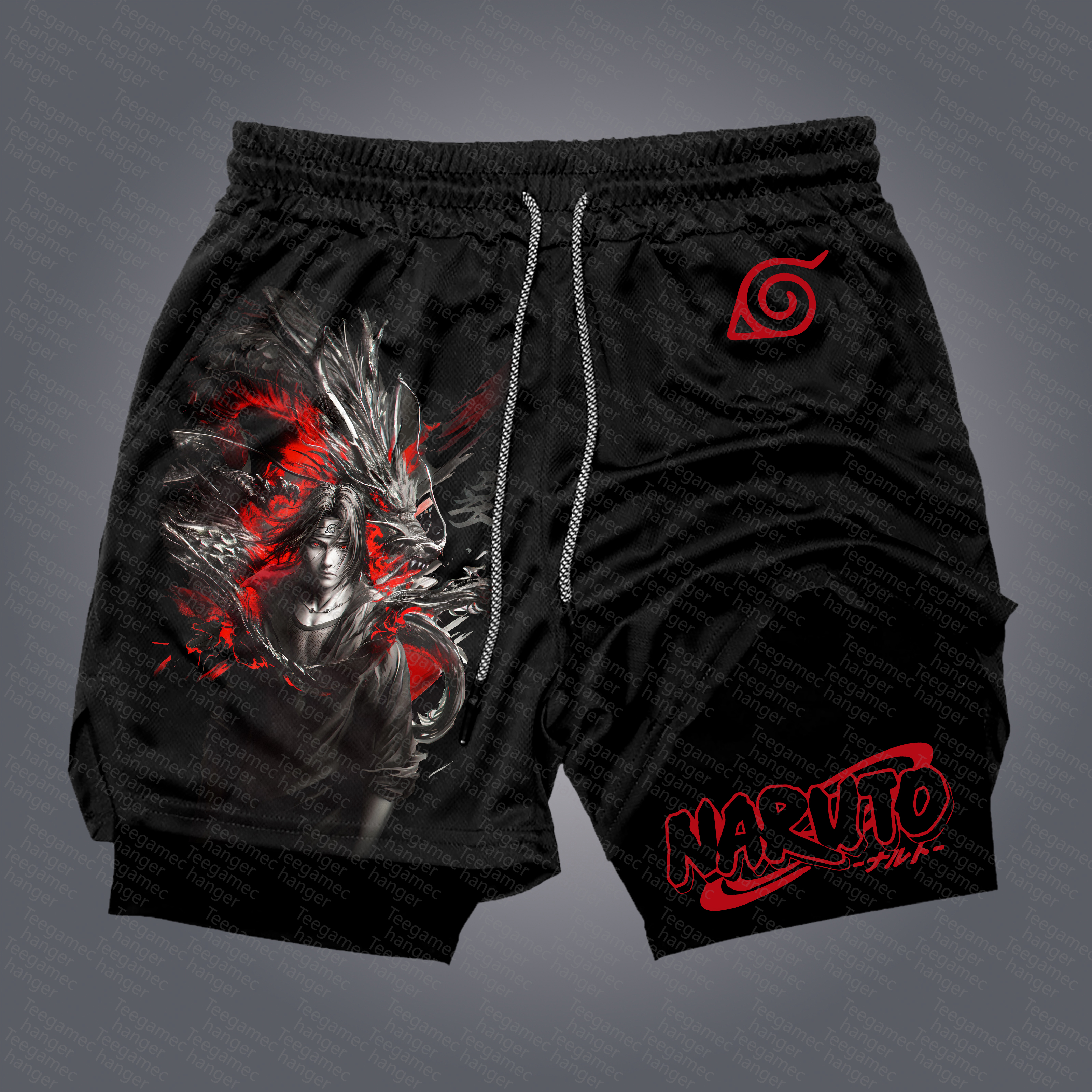 Unisex    Casual Anime Streetwear Gym Shorts