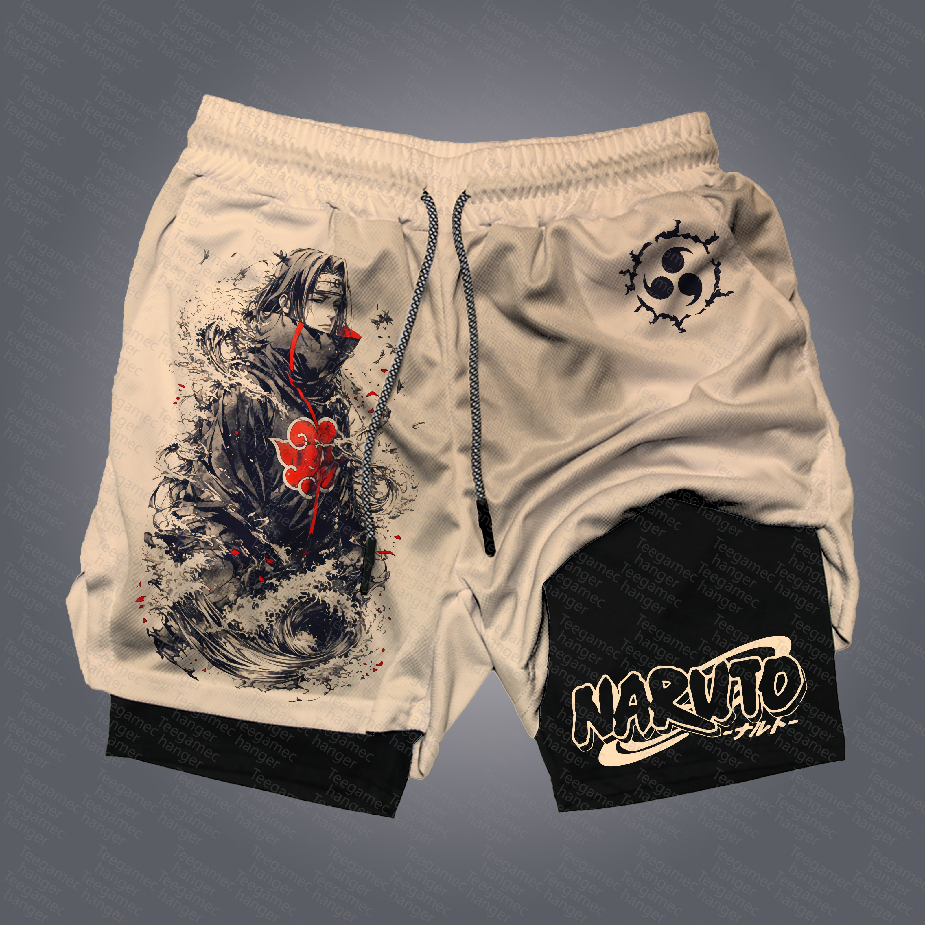 Unisex    Casual Anime Streetwear Shorts