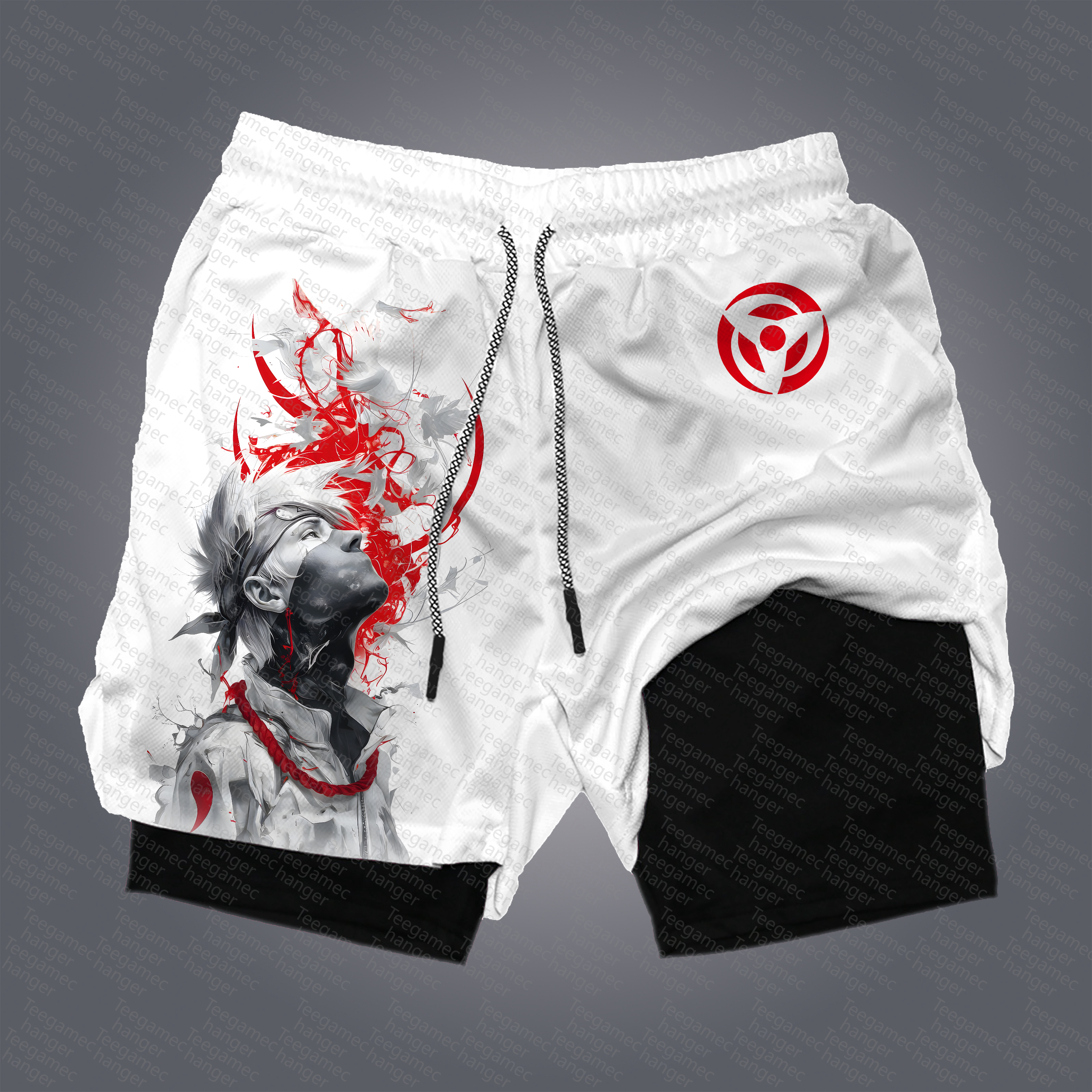 Unisex    Casual Anime Streetwear Gym Shorts
