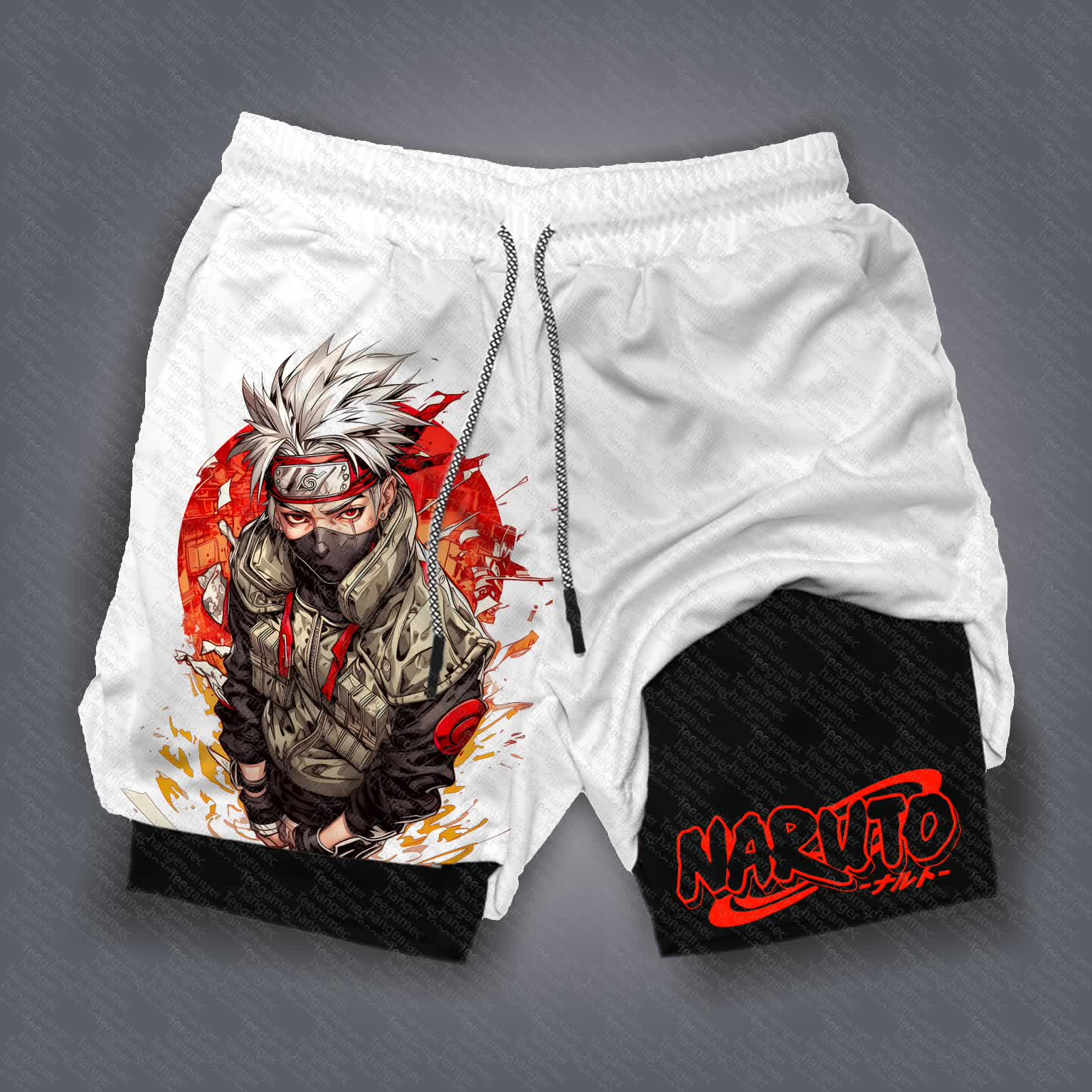 Unisex    Casual Anime Streetwear Shorts