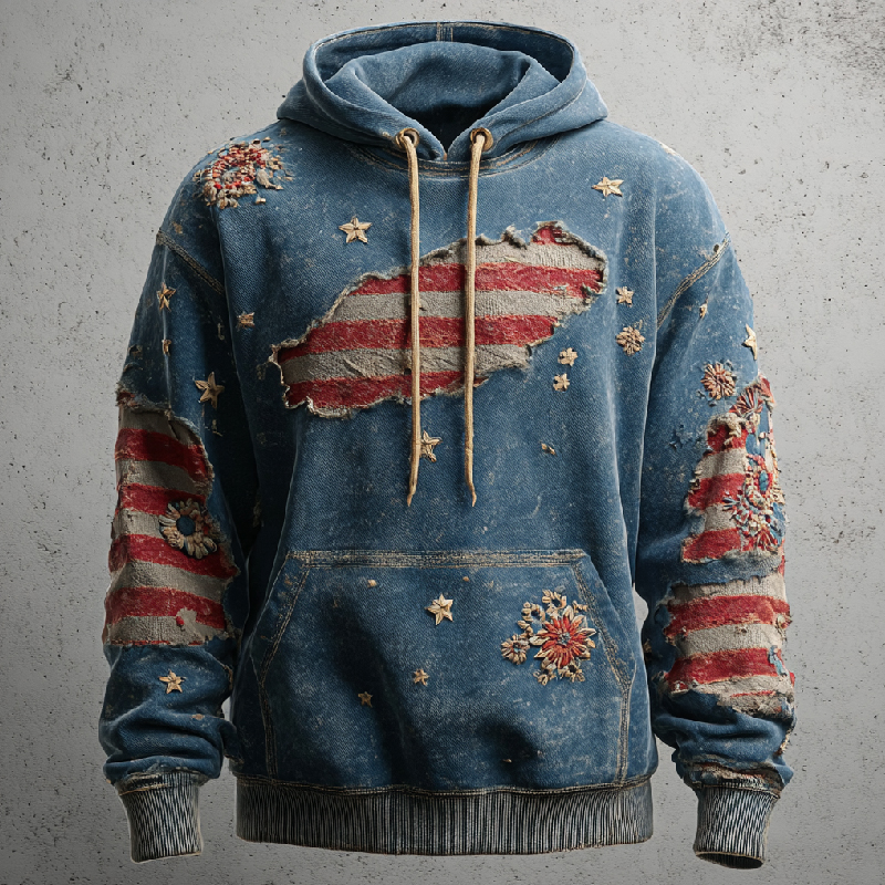 US 250th Anniversary Casual Hoodie