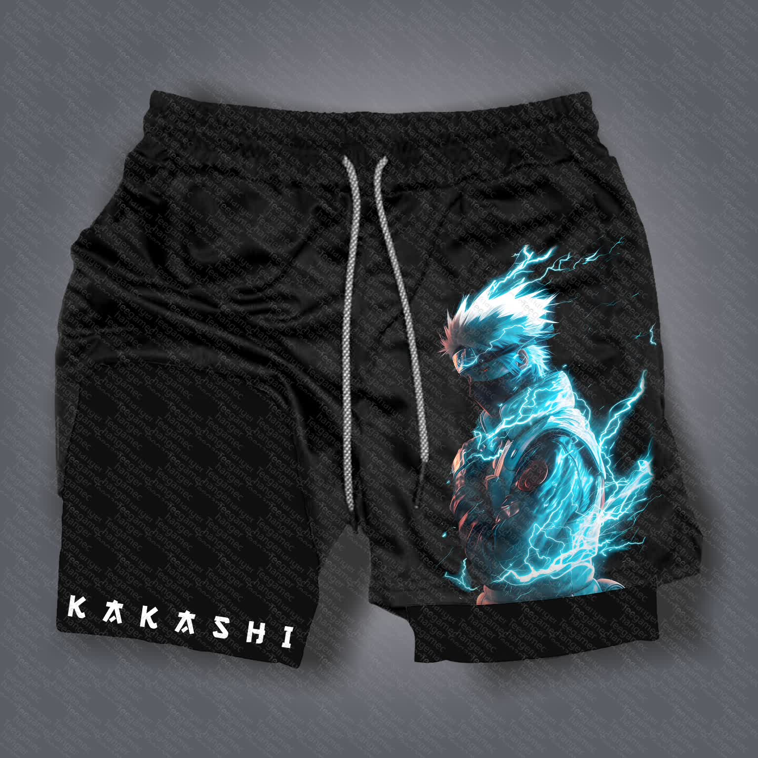 Unisex    Casual Anime Streetwear Shorts