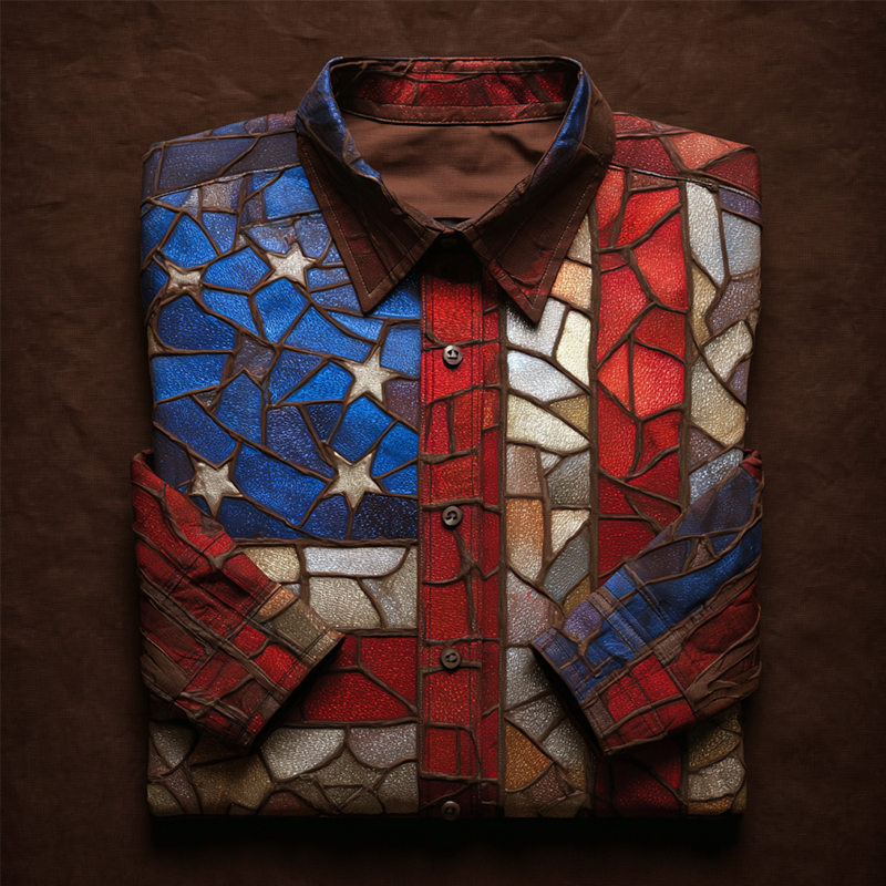 America 250th Anniversary Art Print Long Sleeve Shirt