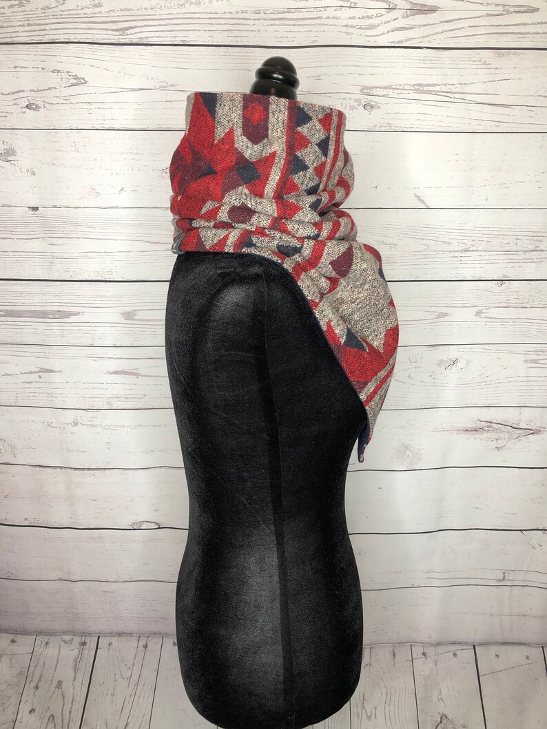 Sunset Western Aztec Warm Neck Hood