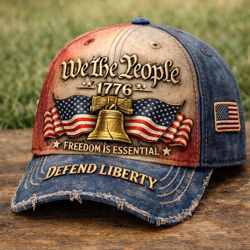 250 Years Of America We The People Printed Hat