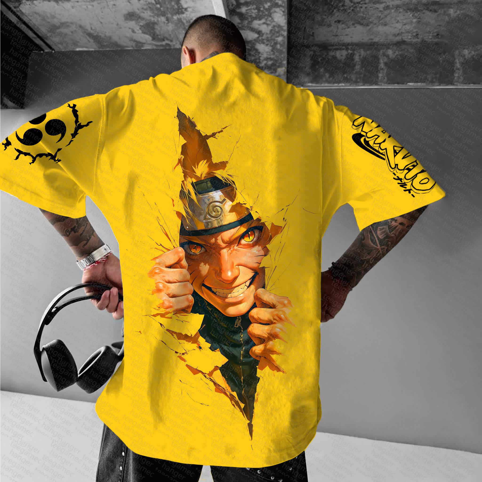 Unisex Anime Inspired Vintage T-Shirt