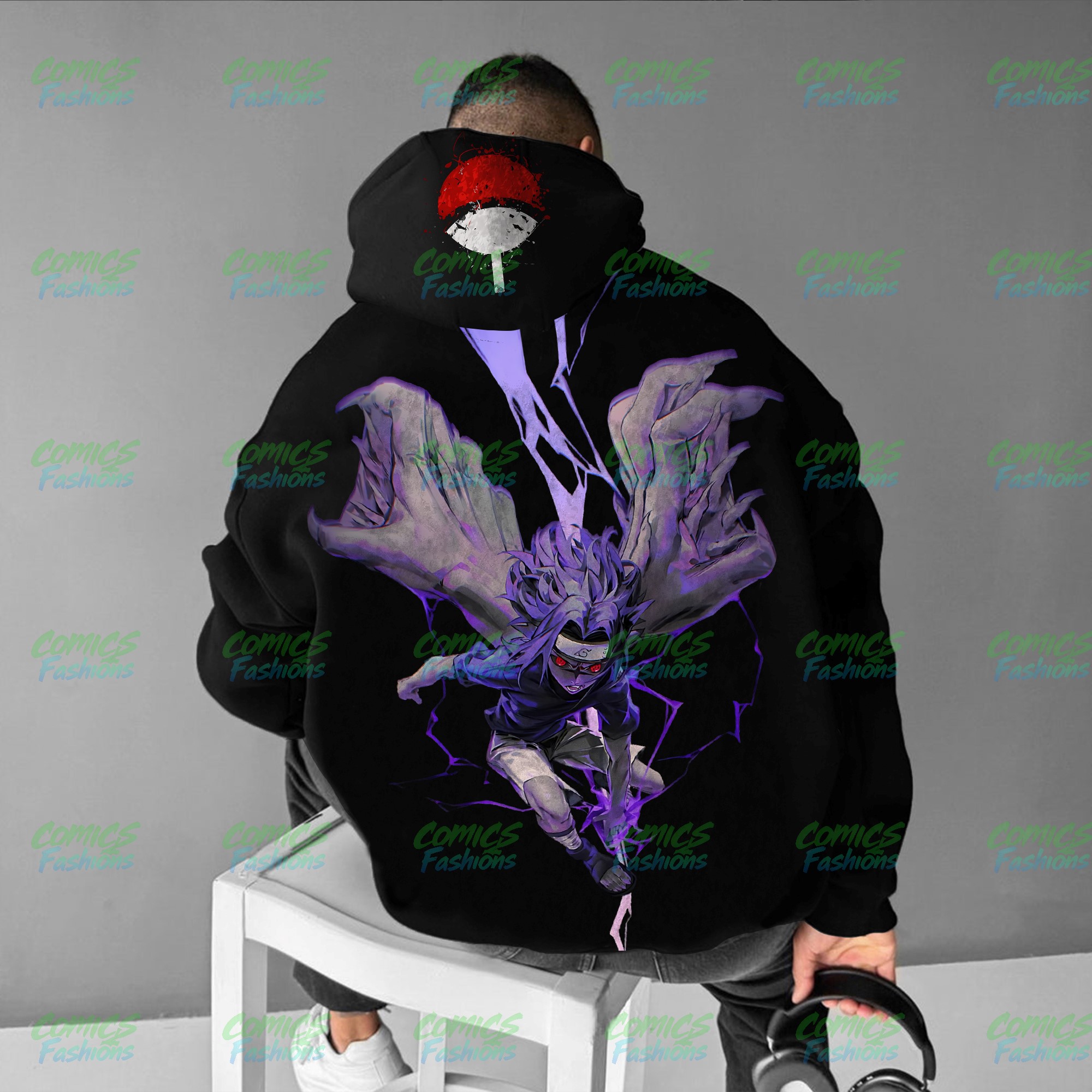 Unisex Graphic Streetwear Vintage Plush Hoodie