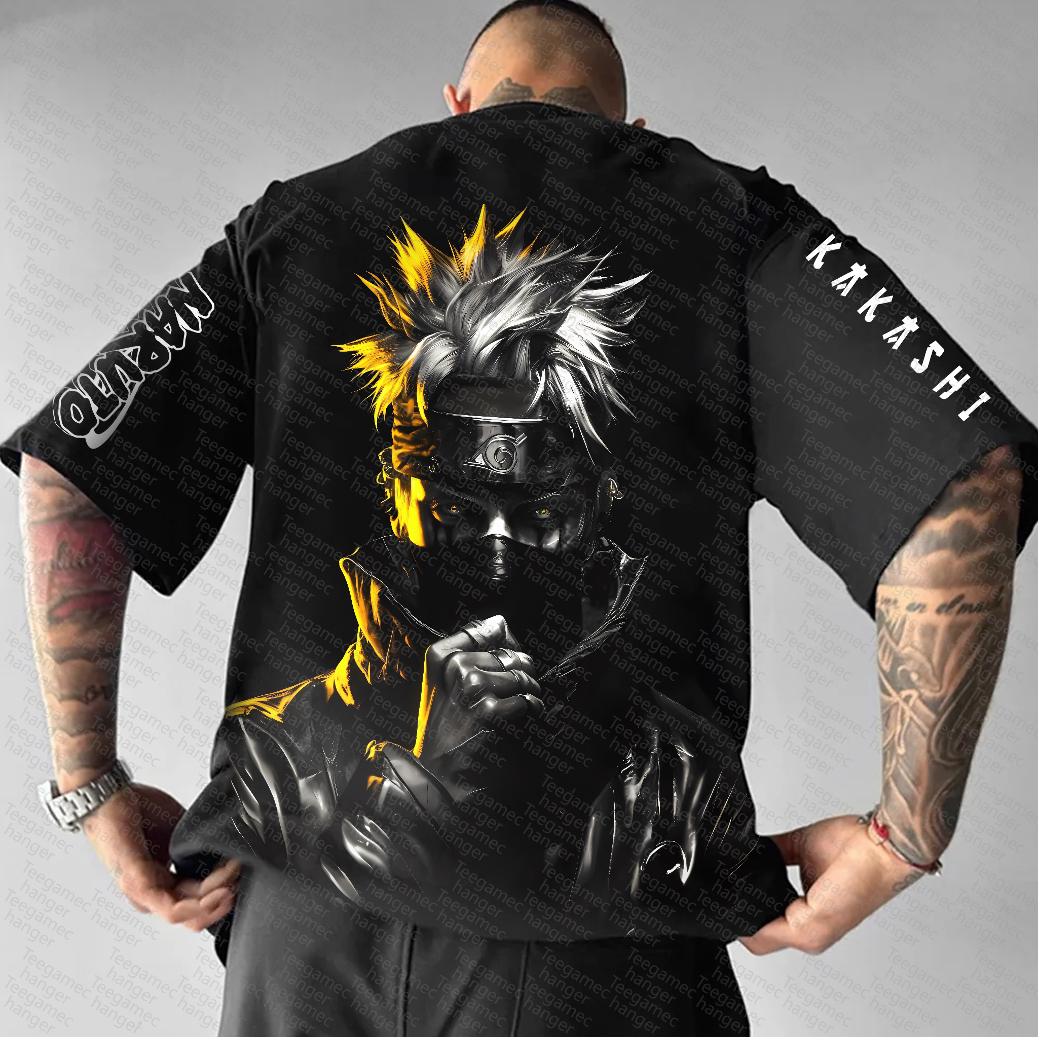 Unisex Anime Inspired Vintage T-Shirt