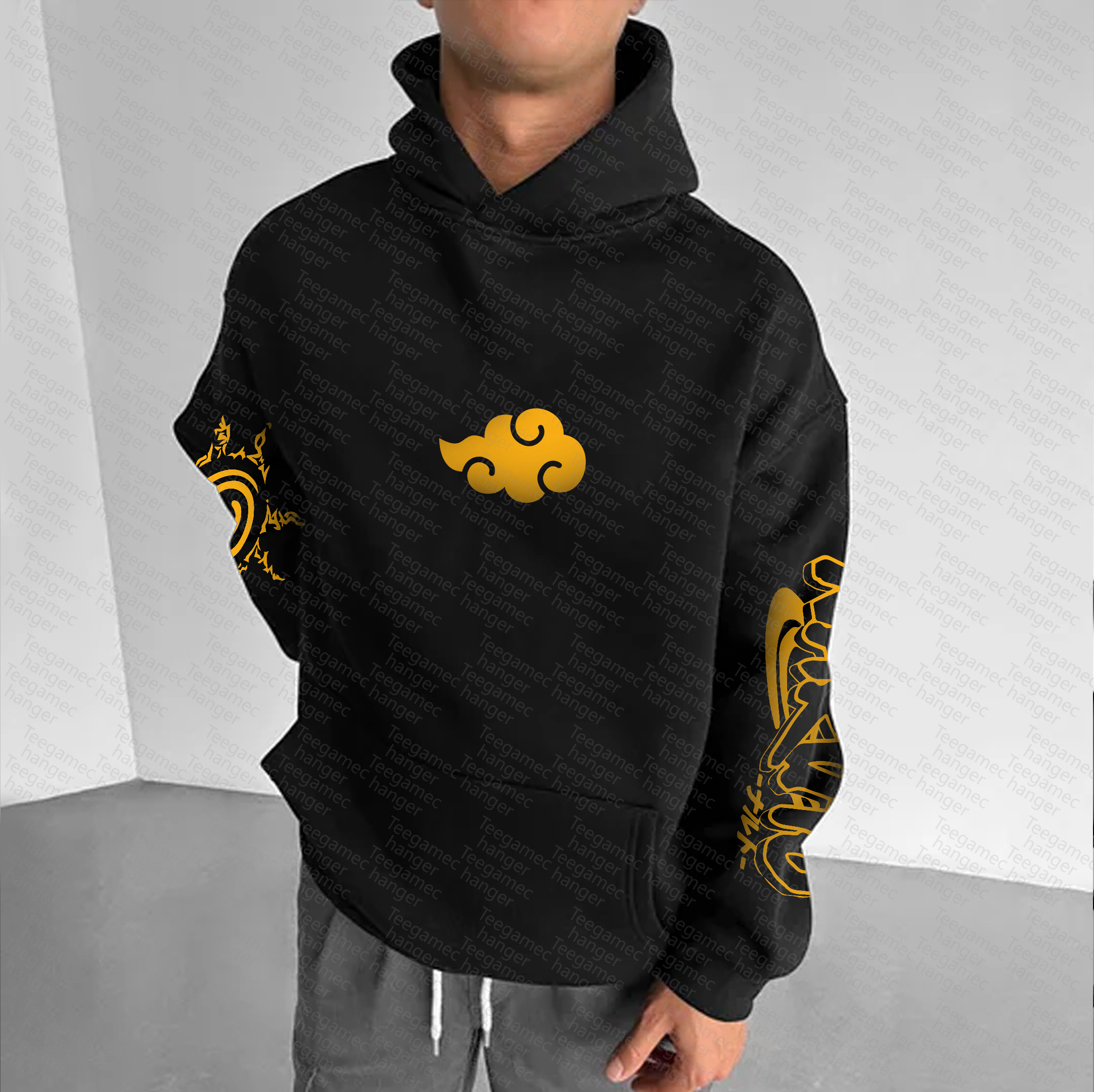 Unisex   Anime Graphic Streetwear Vintage Hoodie