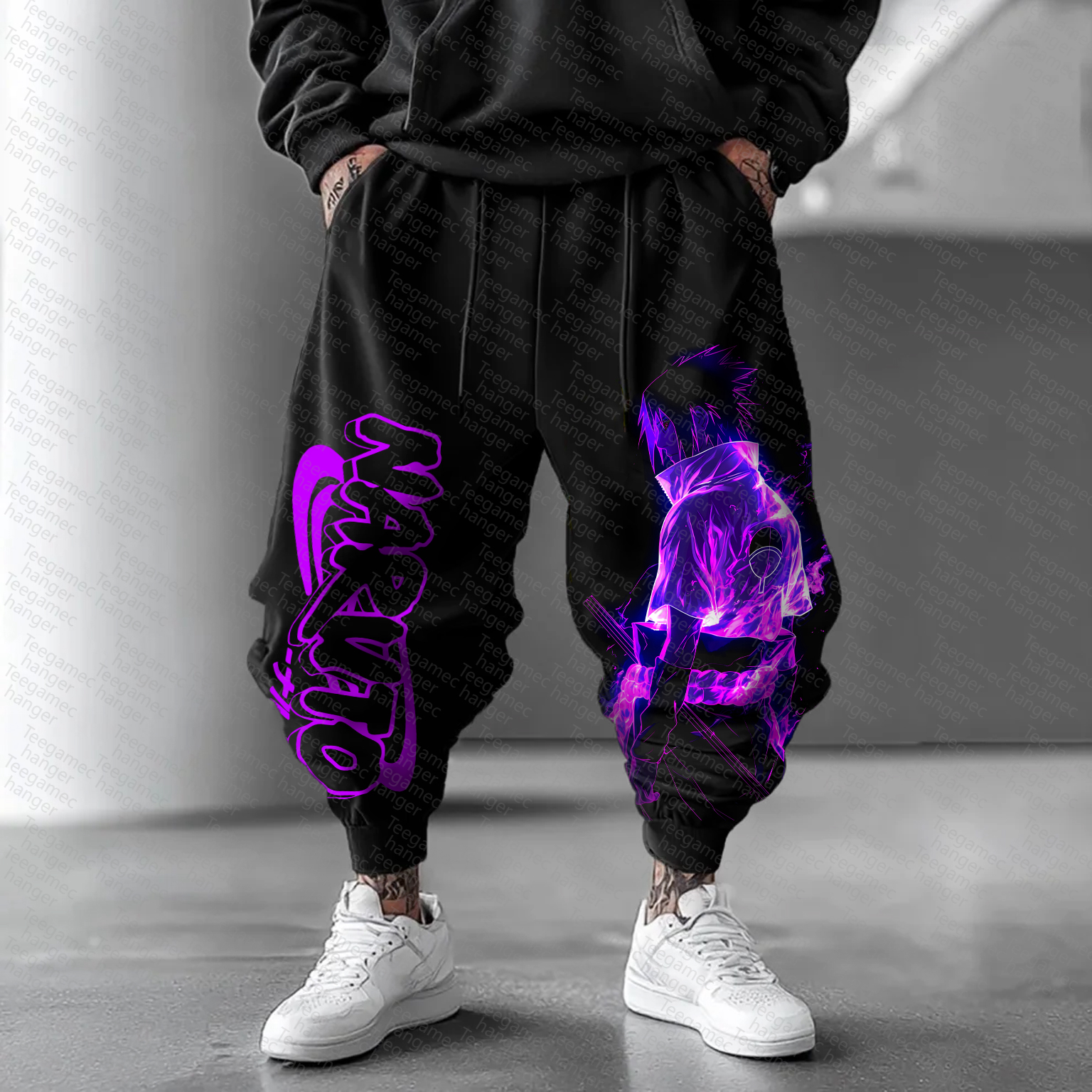 Unisex    Casual Anime Streetwear Pants