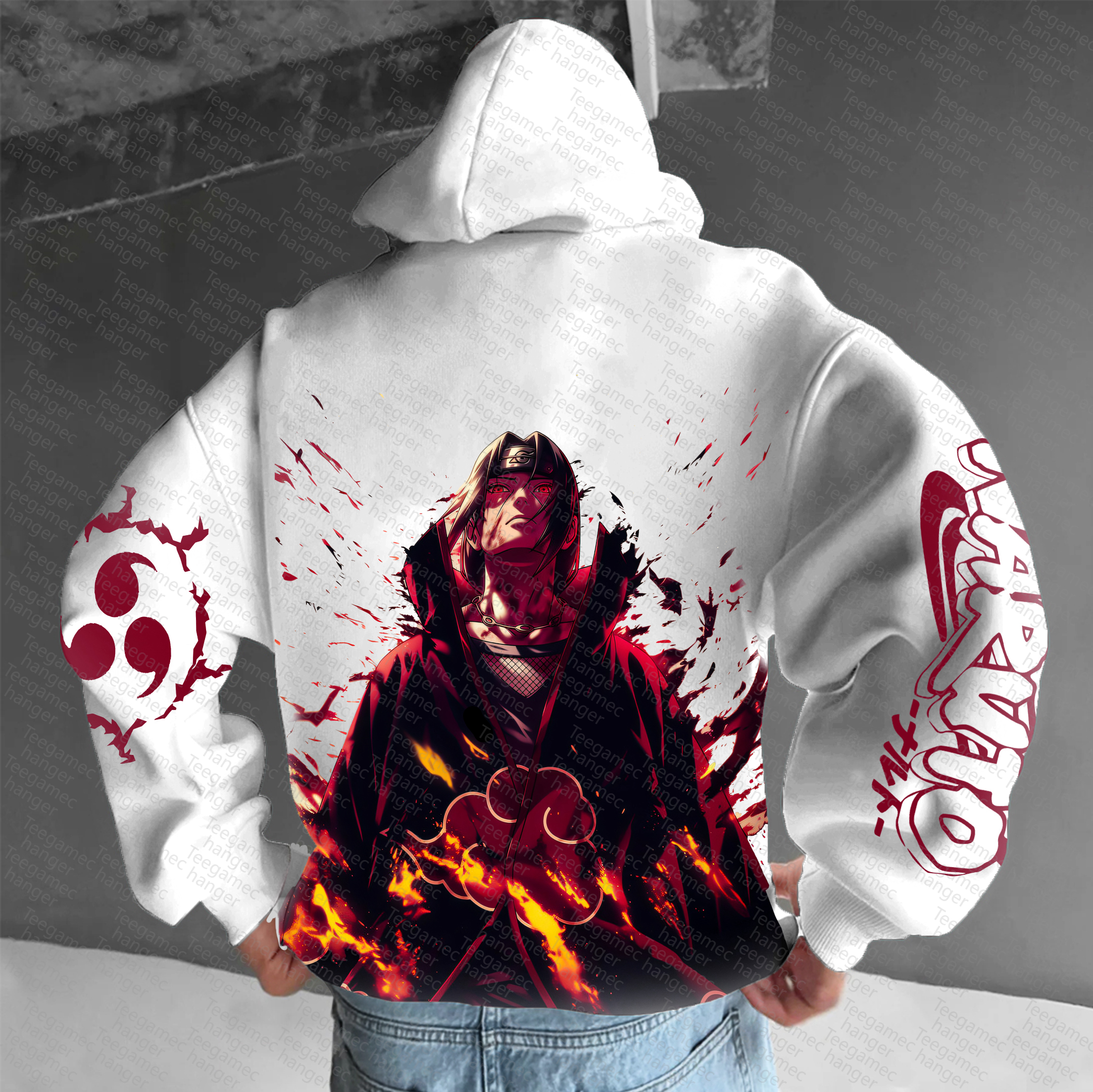 Unisex   Anime Graphic Streetwear Vintage Hoodie