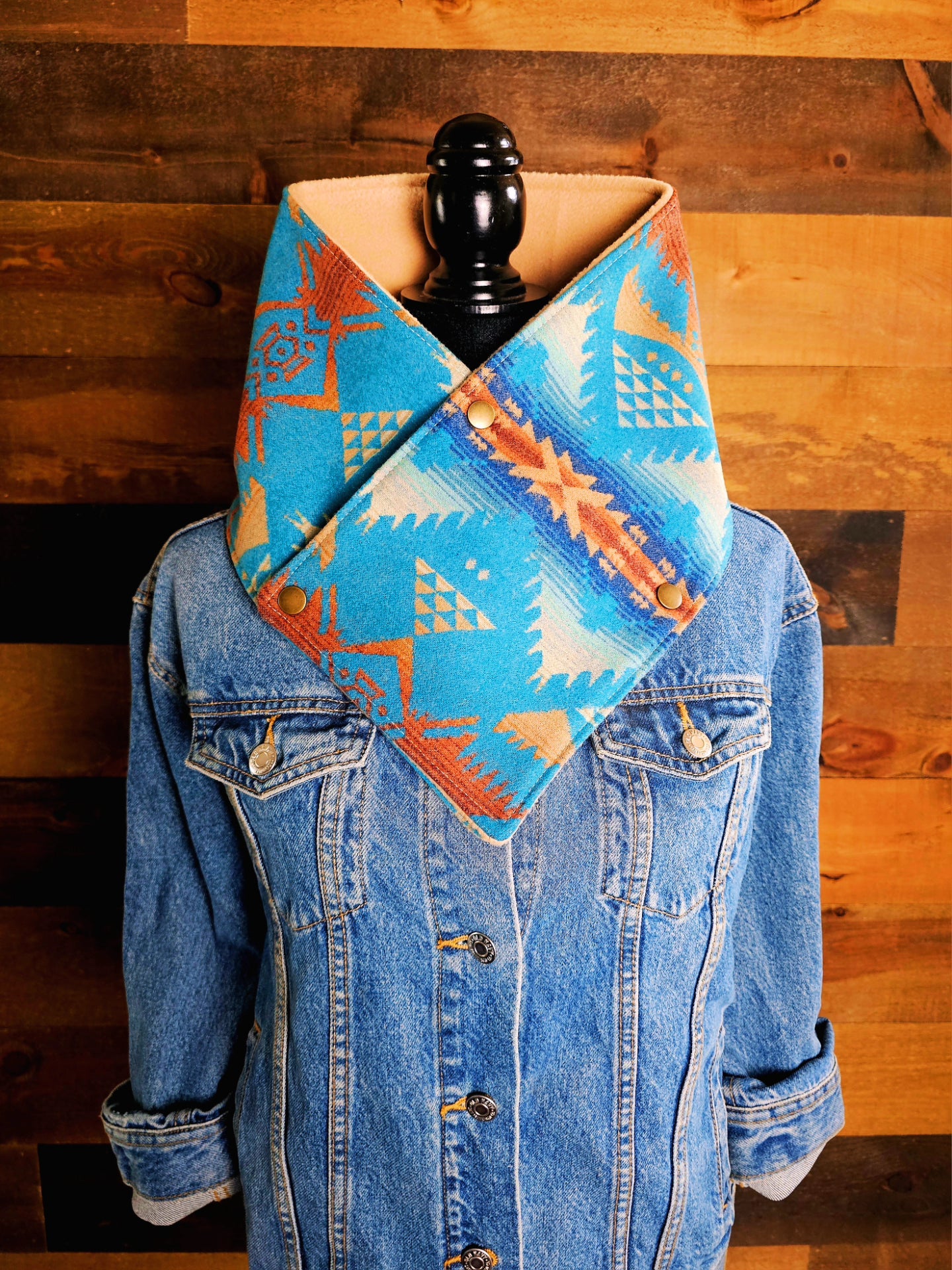 Wool Cowl Scarf - Nehalem