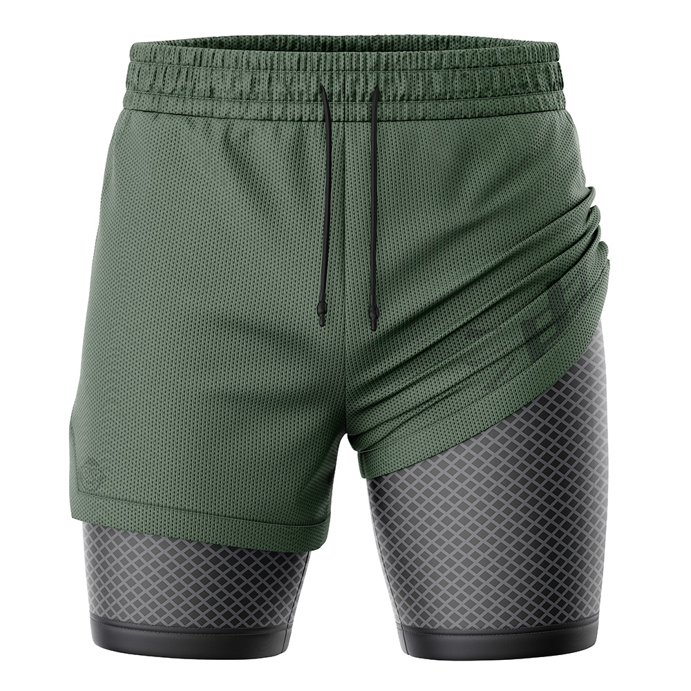 Jiraiya Shippuden 2-in-1 Performance Shorts