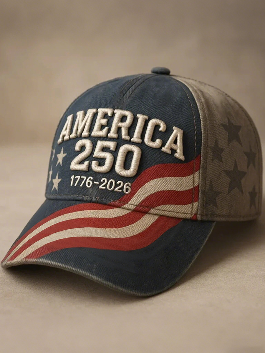 Unisex 250th Anniversary Of The United States Inspired Vintage Hat