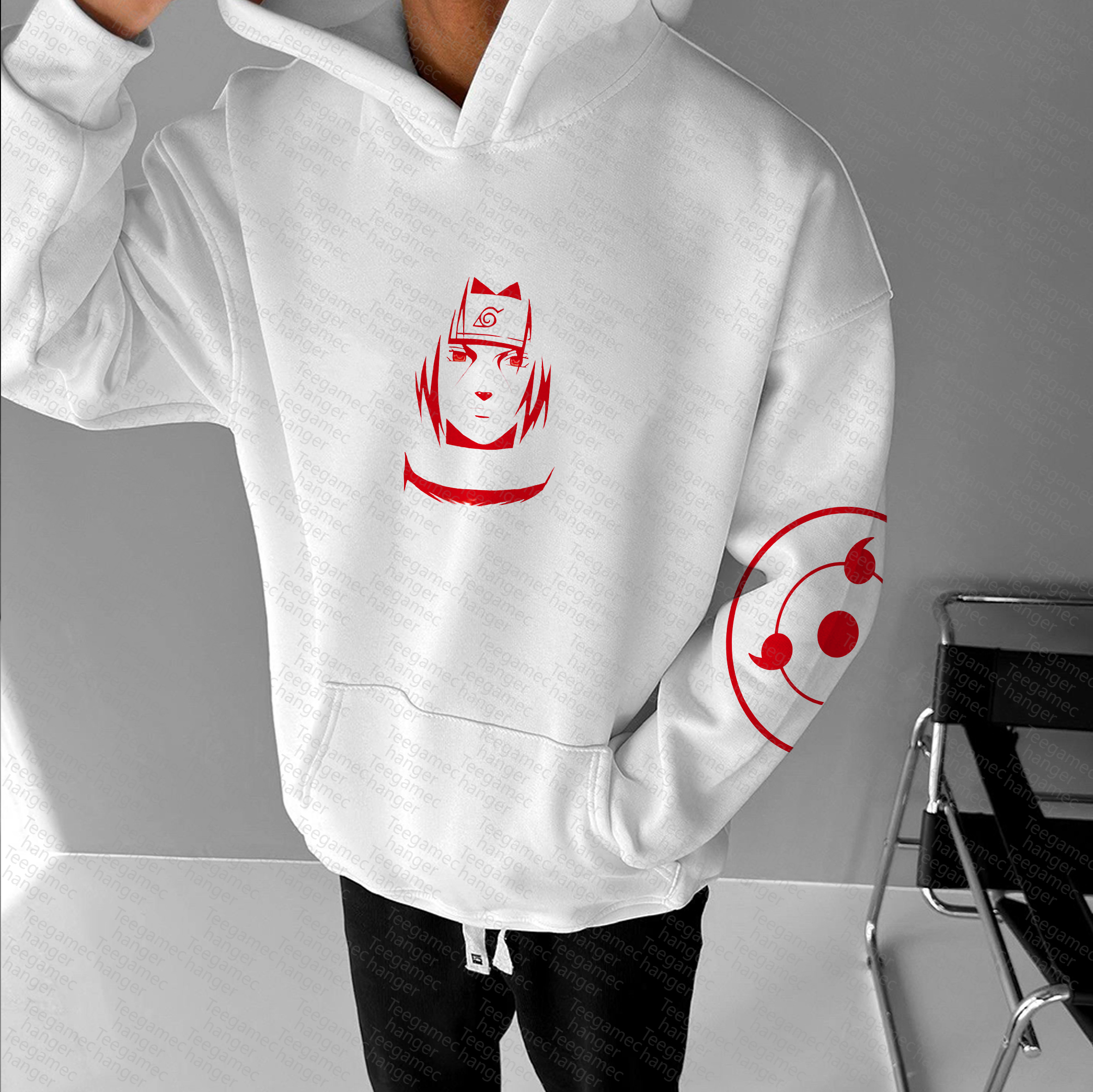 Unisex   Anime Graphic Streetwear Vintage Hoodie