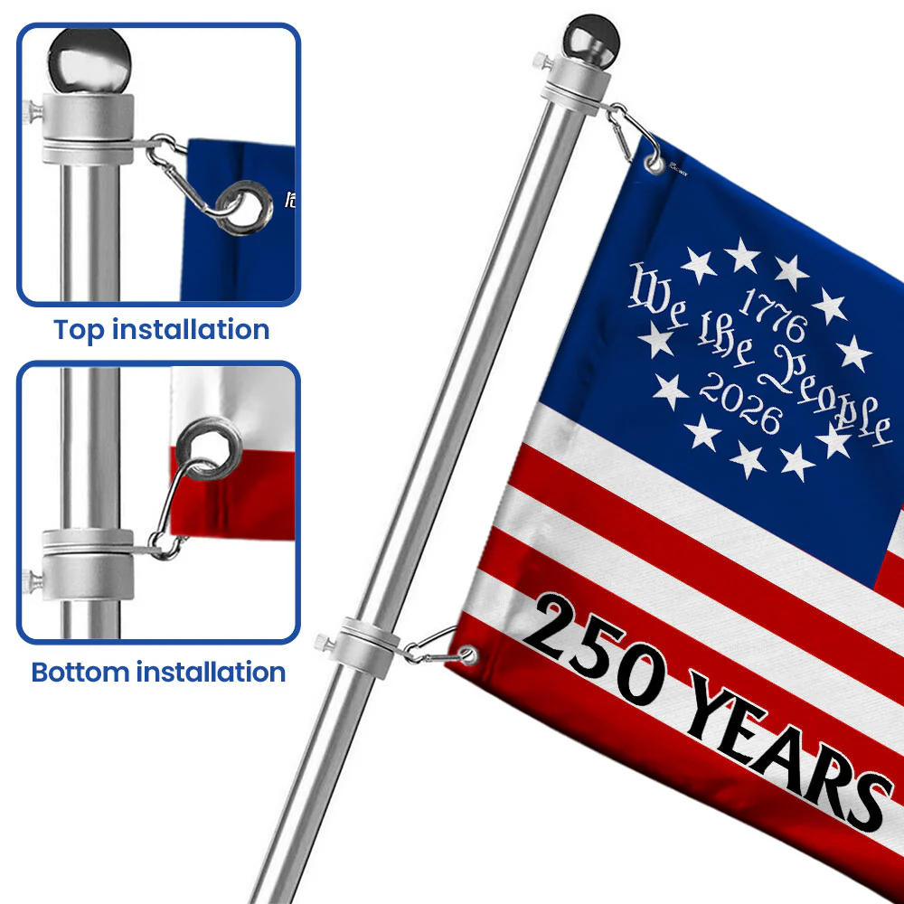 250 Years of Freedom Flag, 250th Anniversary Semiquincentennial US Flag