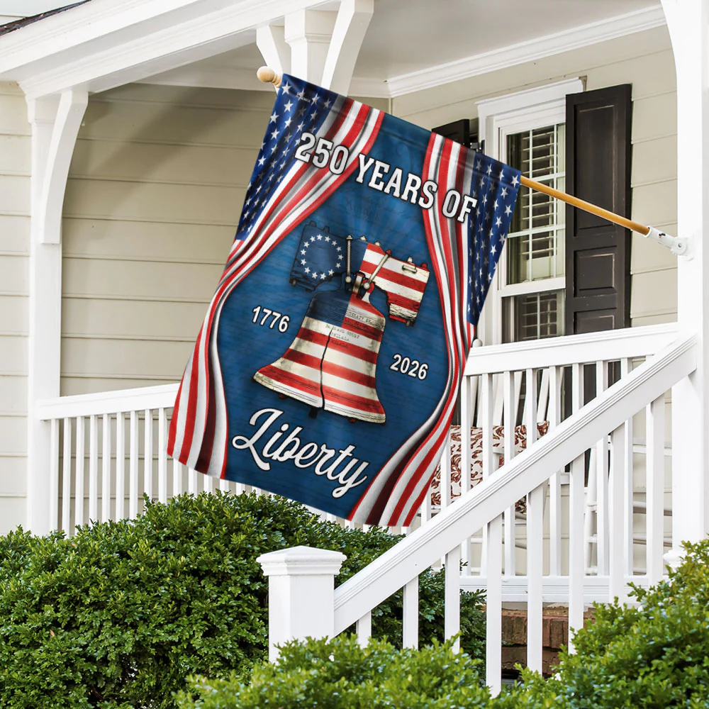 250 Years of Liberty Flag, American Betsy Ross 1776 2026 Patriotic Flag