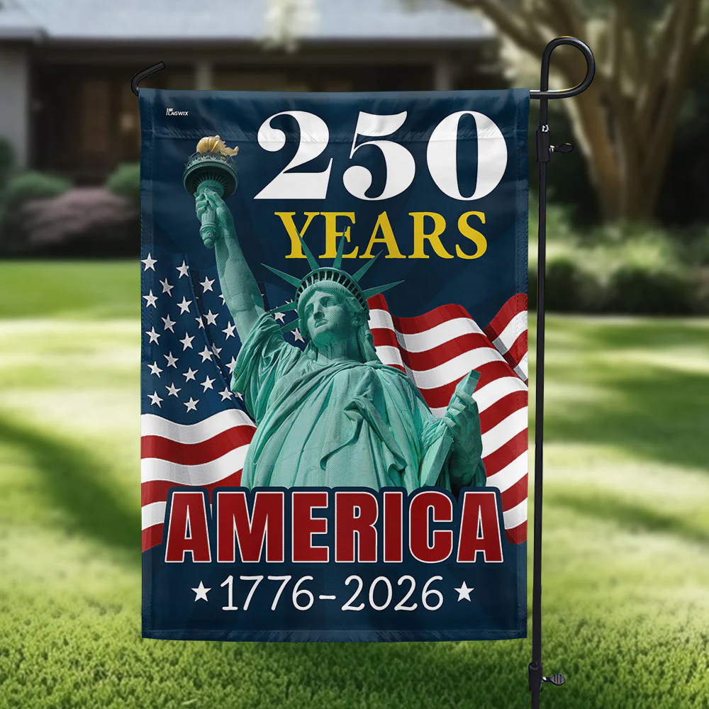 America Flag | 250th Anniversary of The U.S. Canvas Flag