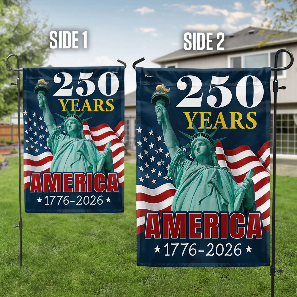 America Flag | 250th Anniversary of The U.S. Canvas Flag