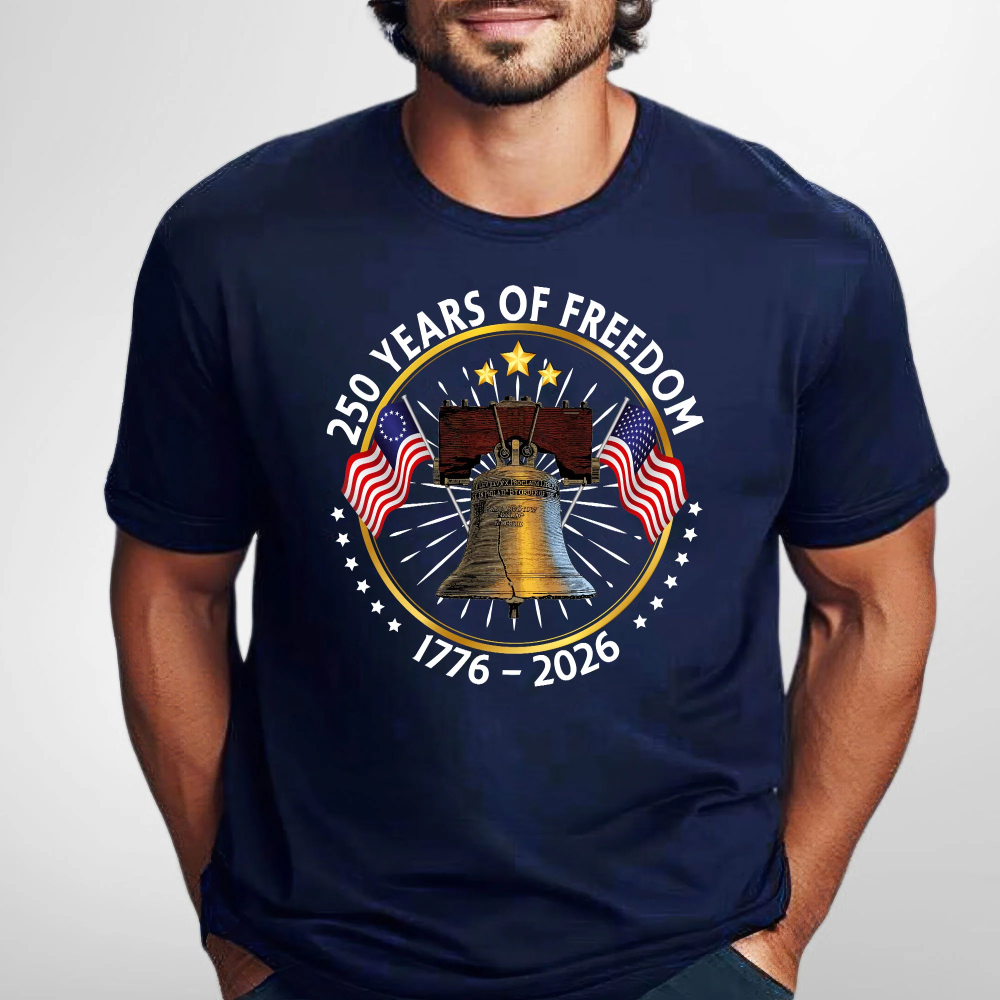 250 Years of Freedom T-shirt | 250th Anniversary with Liberty Shirt