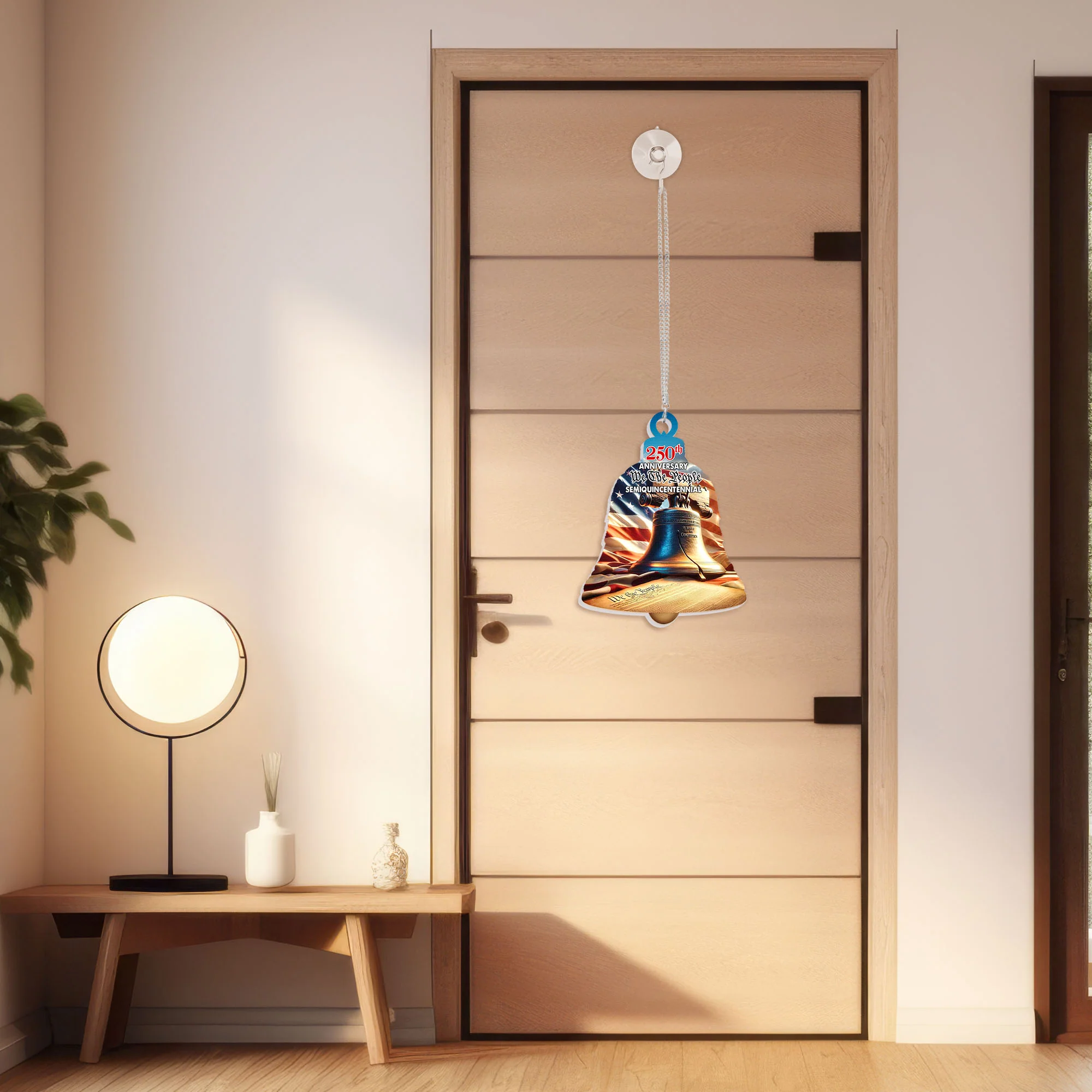 250th Anniversary Suncatcher - We The People Patriotic Window Hanging