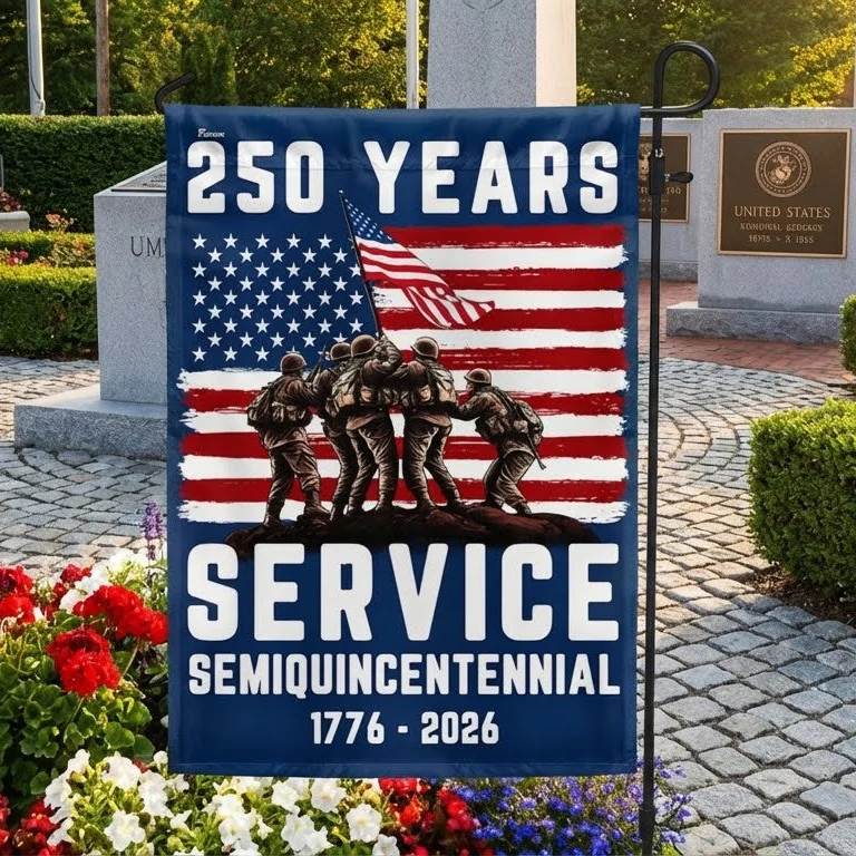 American Flag - USA 250th Anniversary Semiquincentennial Patriotic Canvas Flag