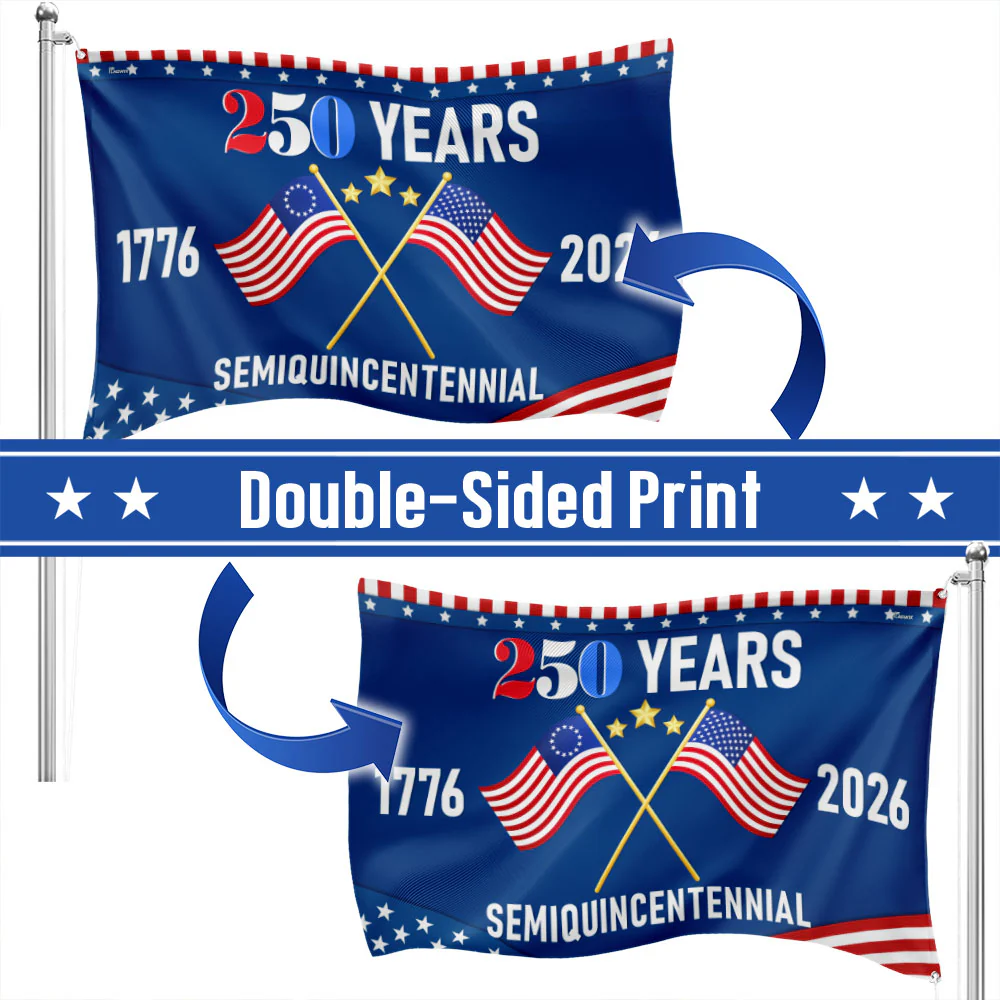 American Flag - America 250th Anniversary Semiquincentennial Grommet Flag