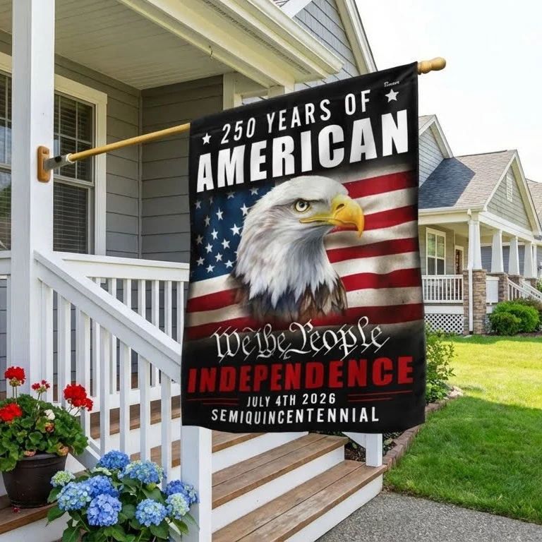American Flag - America 250th Anniversary We The People Eagle Flag