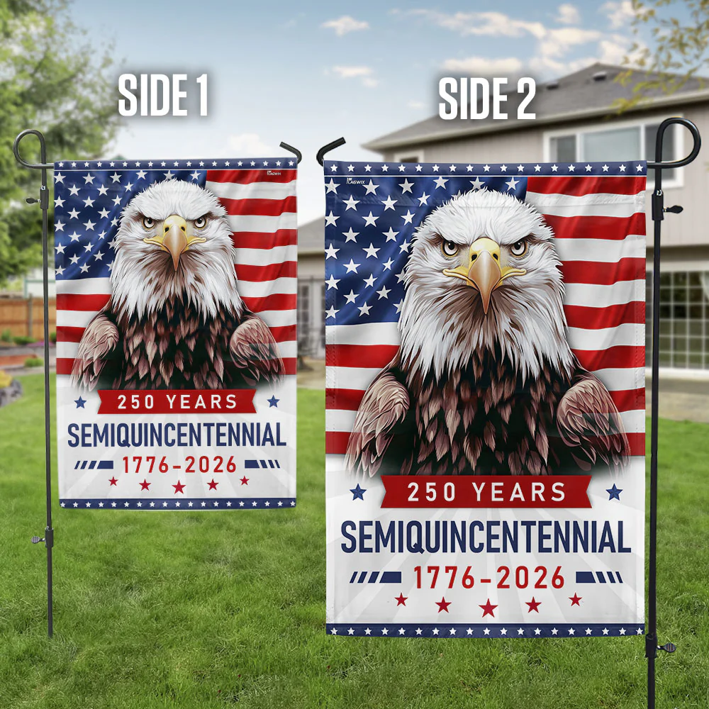 American Flag - 250th Anniversary Semiquincentennial Eagle 4th of july Flag