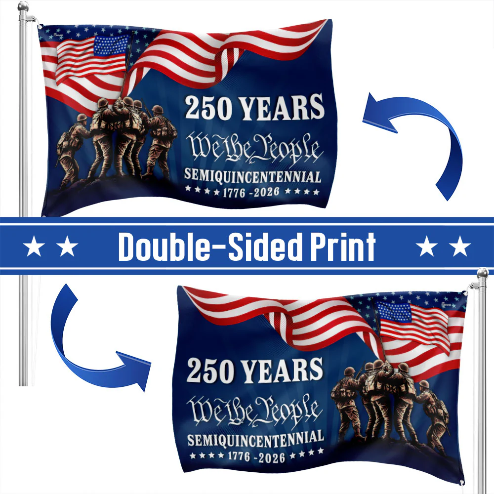 American Flag, 250 Years We The People Semiquincentennial Grommet Flag
