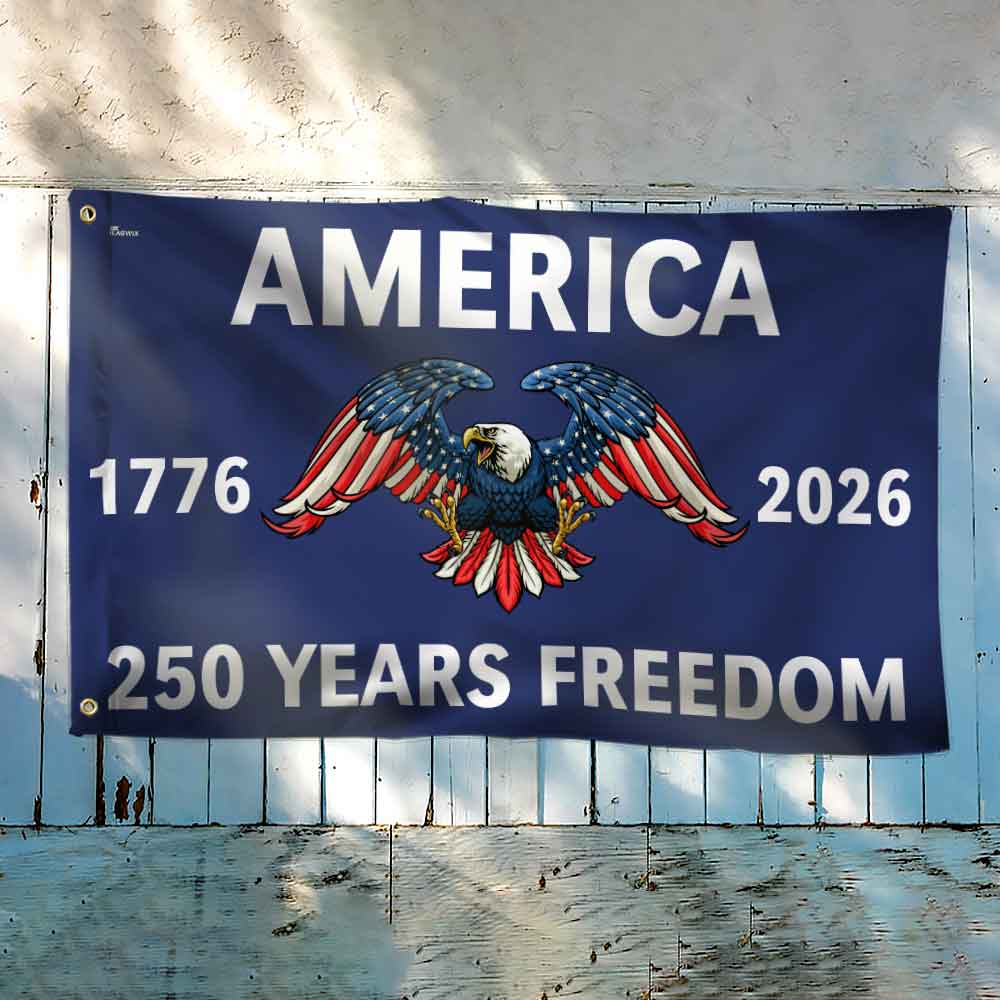 American Flag - America 250th Anniversary Grommet Freedom 4th of july Flag