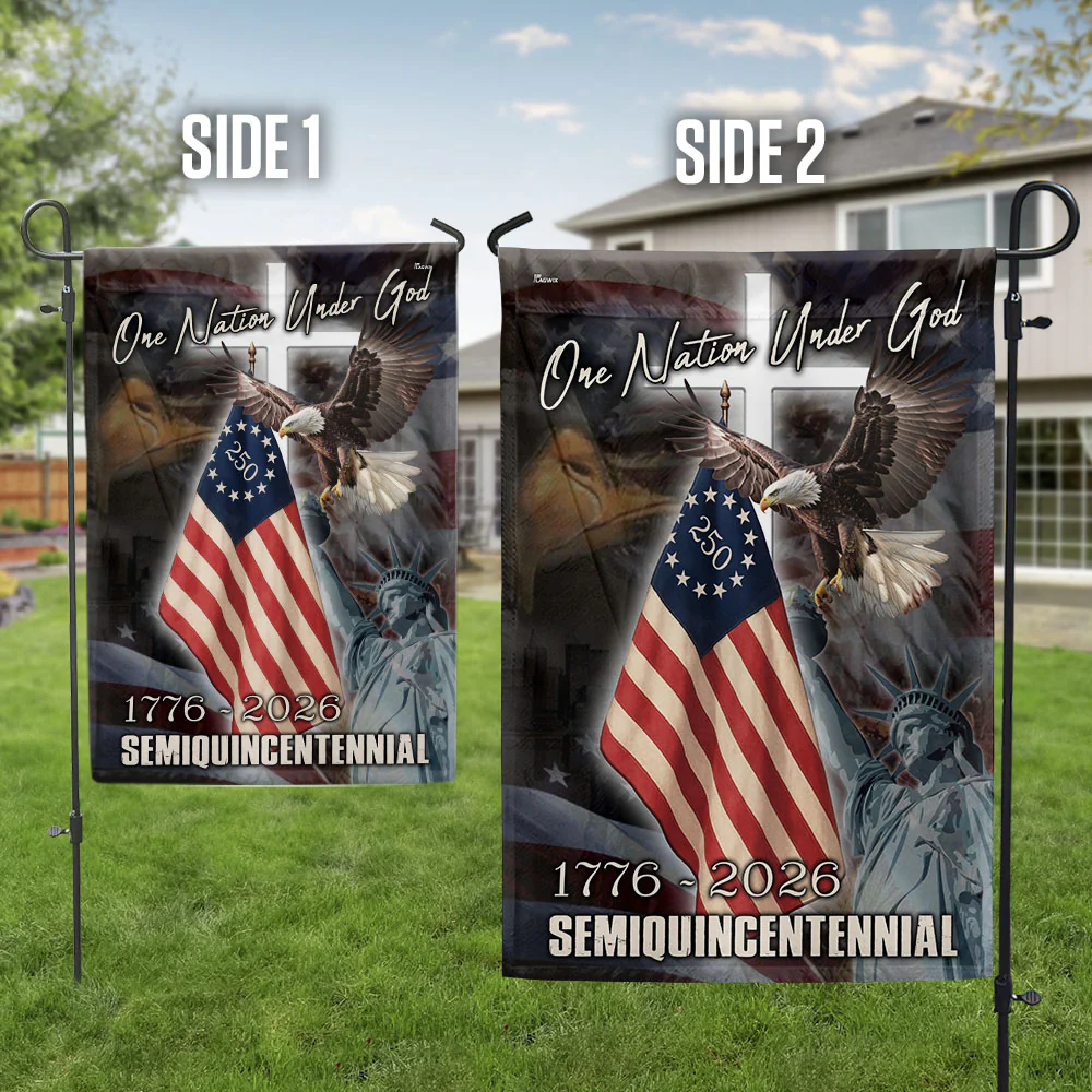 One Nation Under God 1776-2026 Flag | Semiquincentennial American Flag