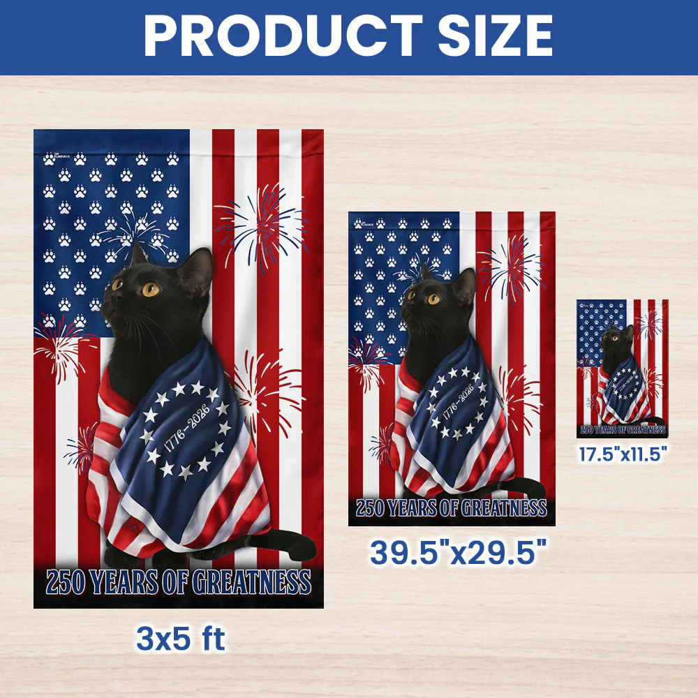 250 Years of Greatness Flag | Patriot Bombay Wrapped in Glory US Flag