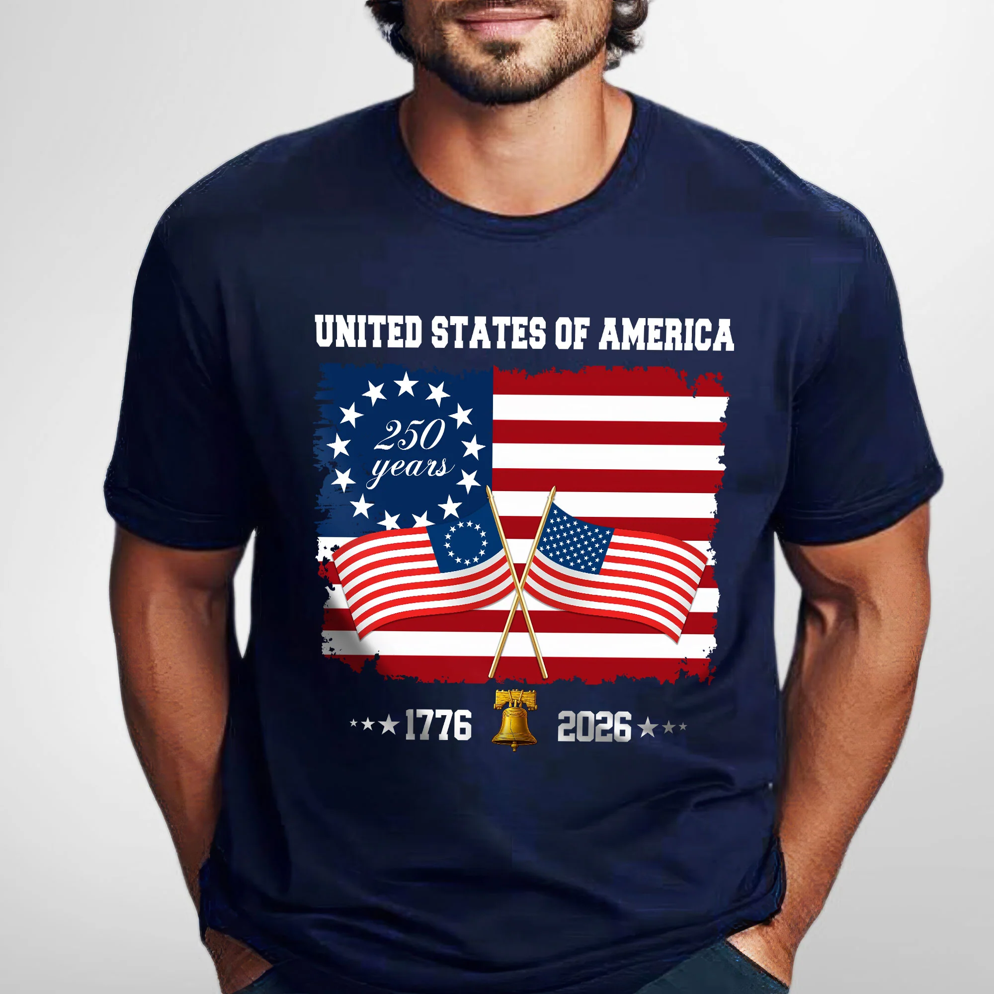 United States of America T-shirt | Patriotic 250th Anniversary Shirt