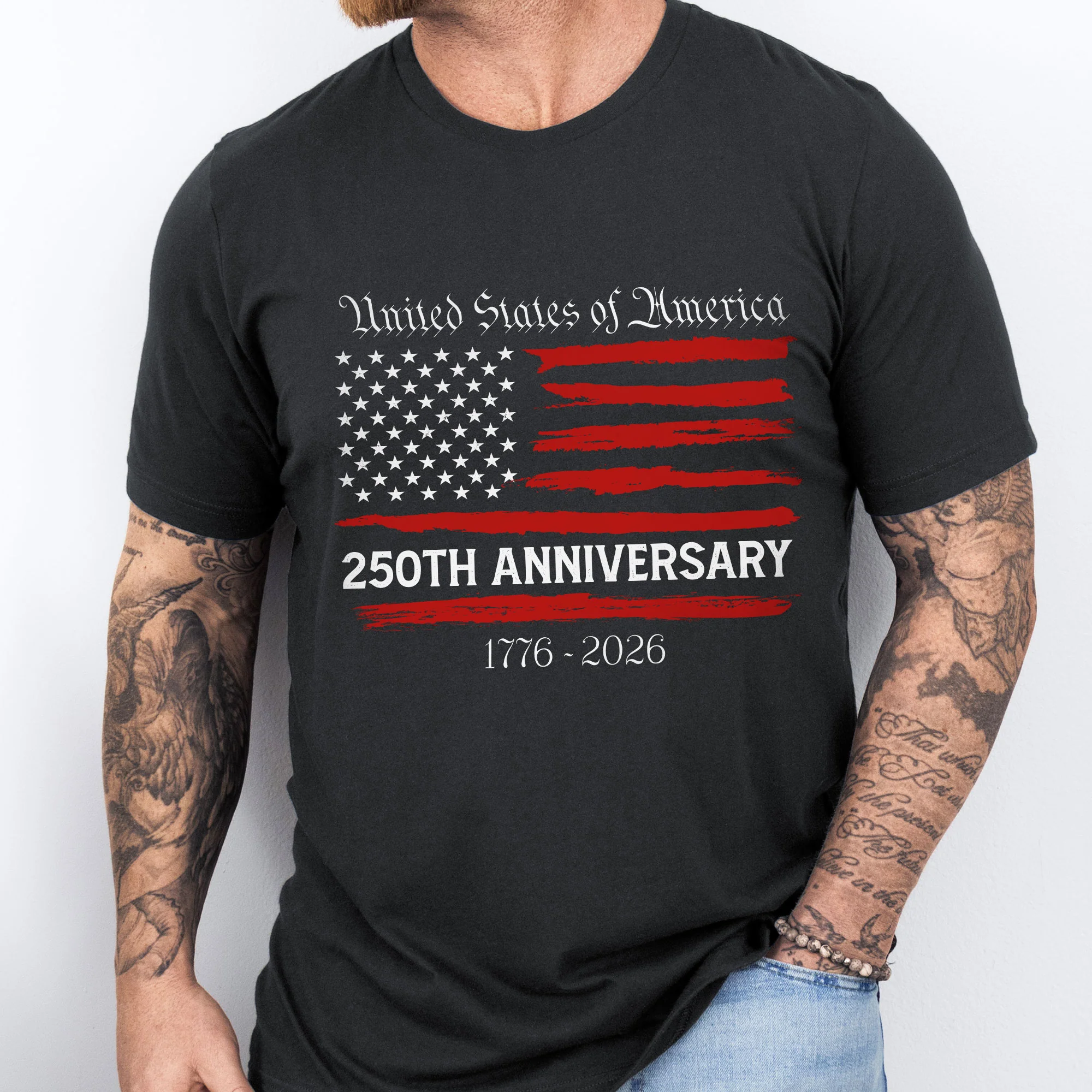 Patriotic Shirt, America 250th Anniversary Semiquincentennial Shirt