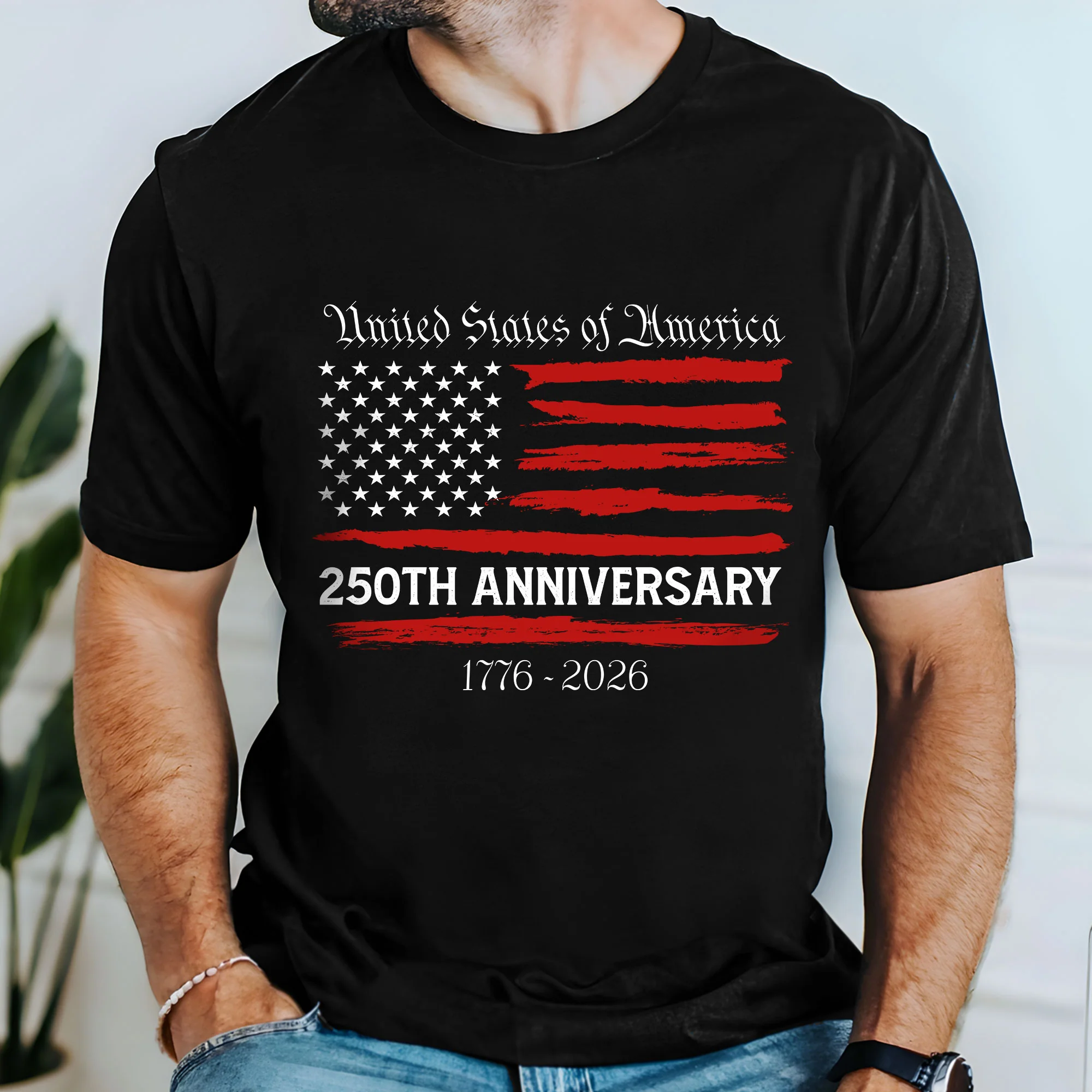 Patriotic Shirt, America 250th Anniversary Semiquincentennial Shirt