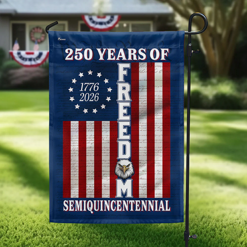 250 Years of Freedom Flag | 1776-2026 Semiquincentennial Decorative Flag