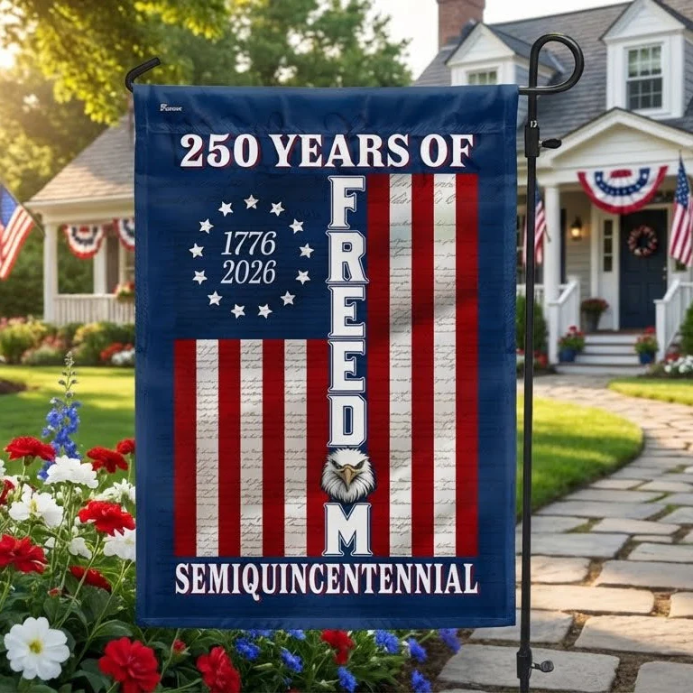 250 Years of Freedom Flag | 1776-2026 Semiquincentennial Decorative Flag
