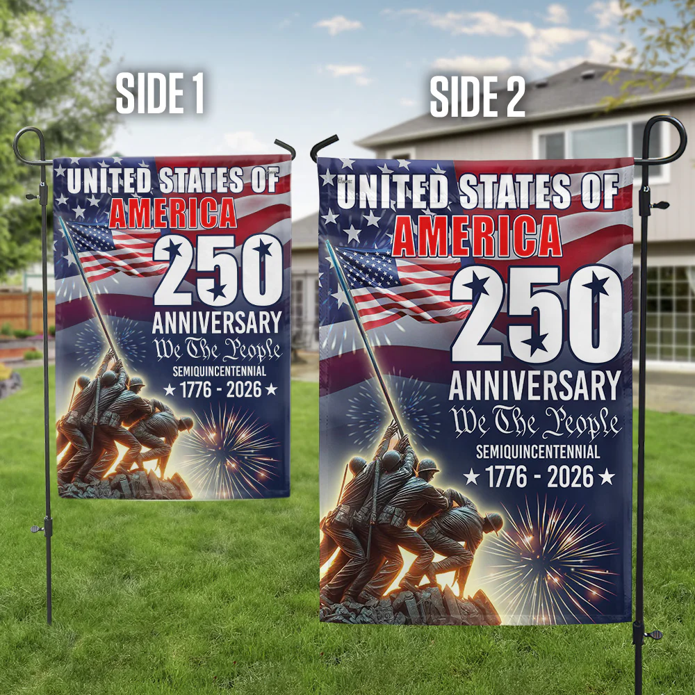 250 Years of America United States Semiquincentennial 1776 2026 We The People Patriotic Flag
