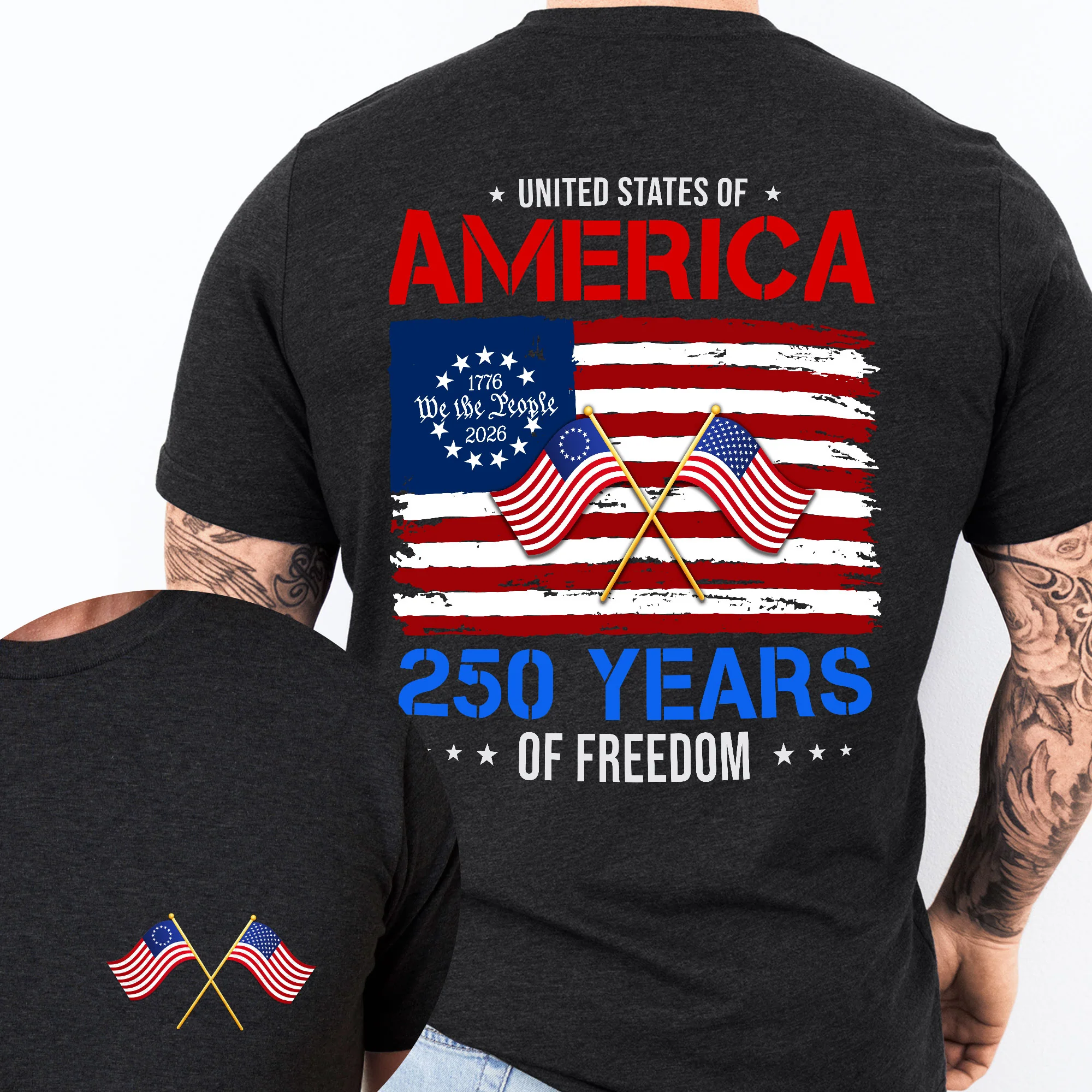 United States of America Shirt, America 250 Years of Freedom T-shirt