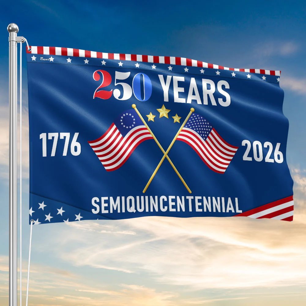 American Flag - America 250th Anniversary Semiquincentennial Grommet Flag