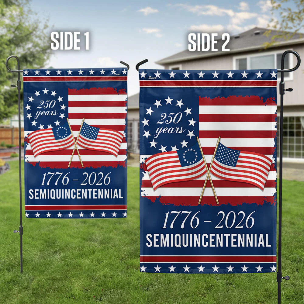 American Flag - America 250th Anniversary Semiquincentennial Decorative Flag