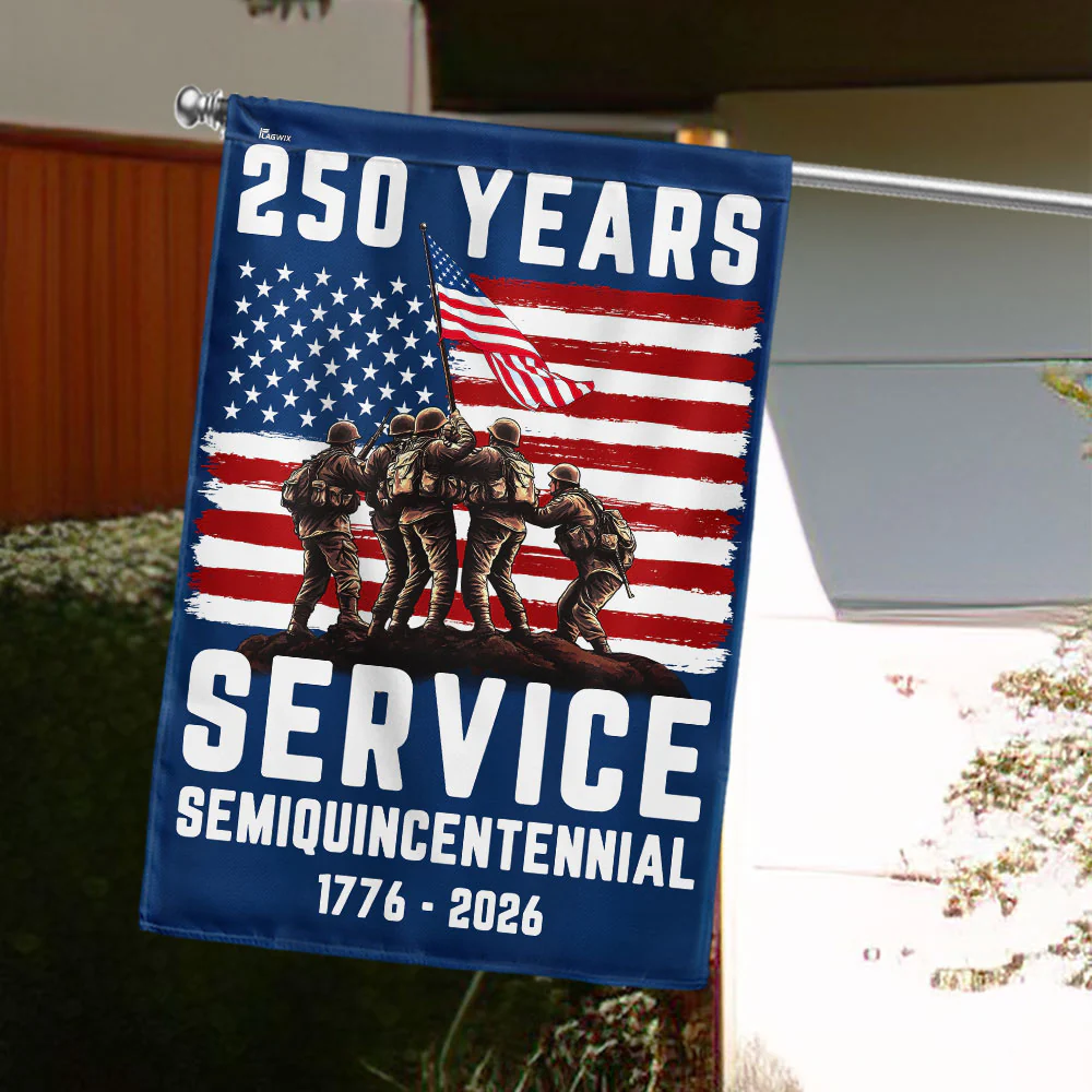 American Flag - USA 250th Anniversary Semiquincentennial Patriotic Canvas Flag