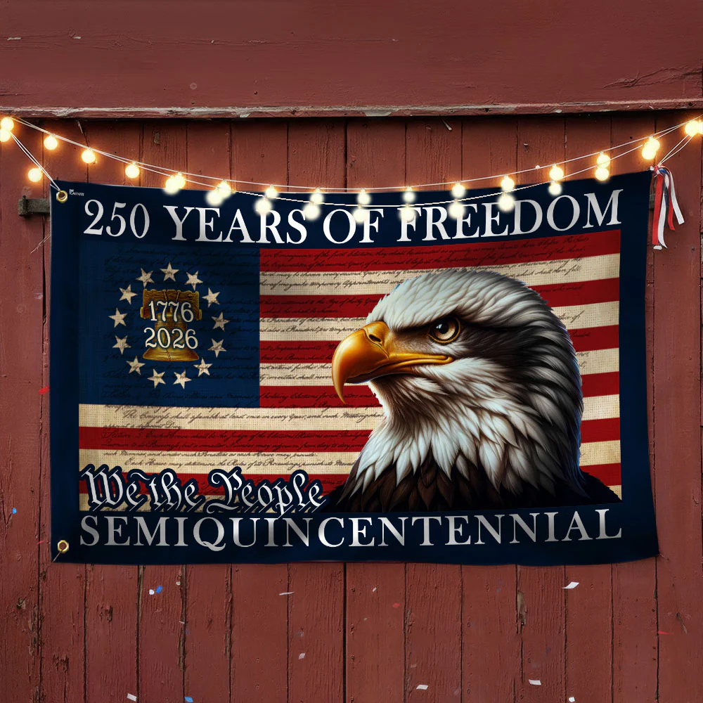 250 Years of Freedom American Flag | Semiquincentennial Eagle Flag