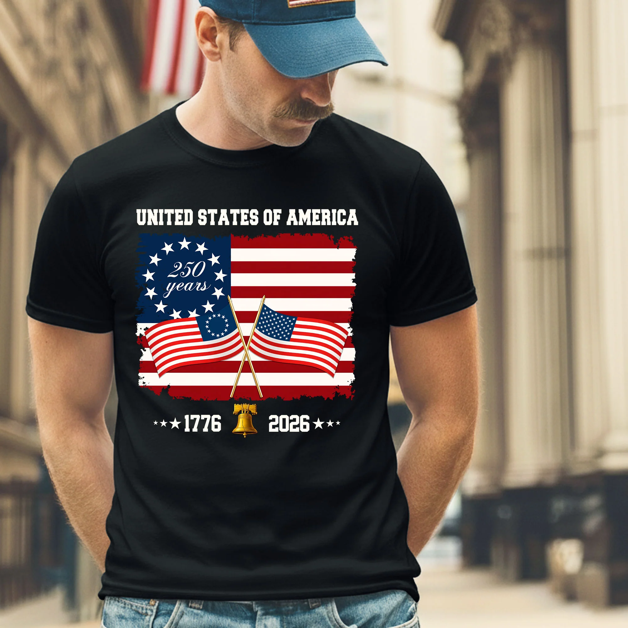 United States of America T-shirt | Patriotic 250th Anniversary Shirt