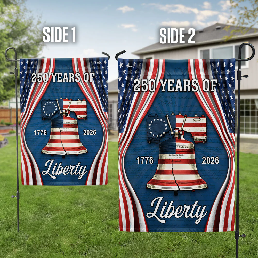 250 Years of Liberty Flag, American Betsy Ross 1776 2026 Patriotic Flag