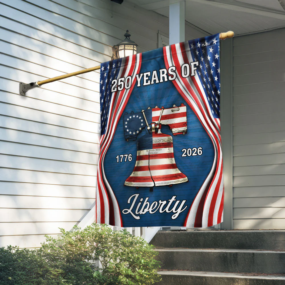 250 Years of Liberty Flag, American Betsy Ross 1776 2026 Patriotic Flag